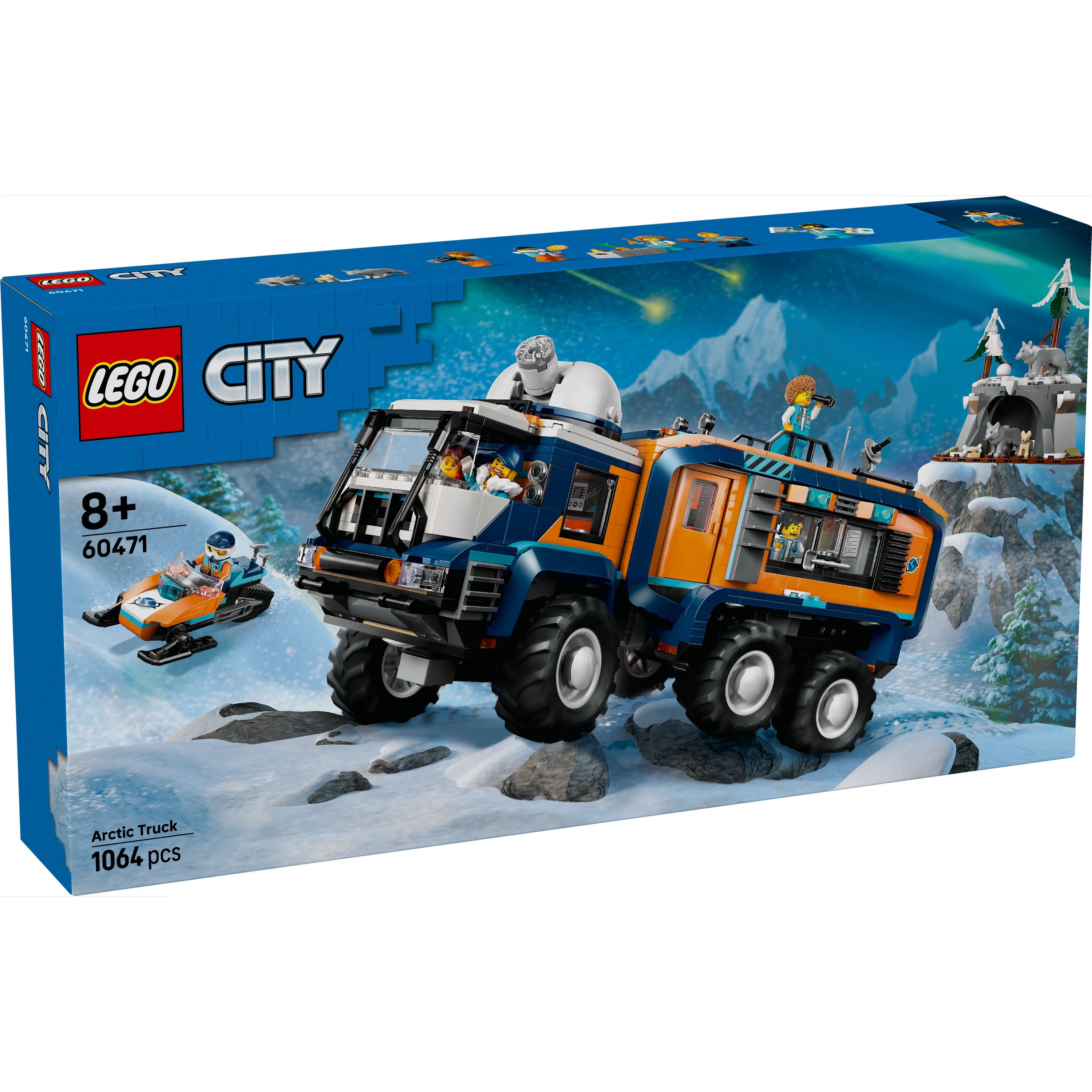 LEGO 60471 City Arctic Explorer Science Lab Truck