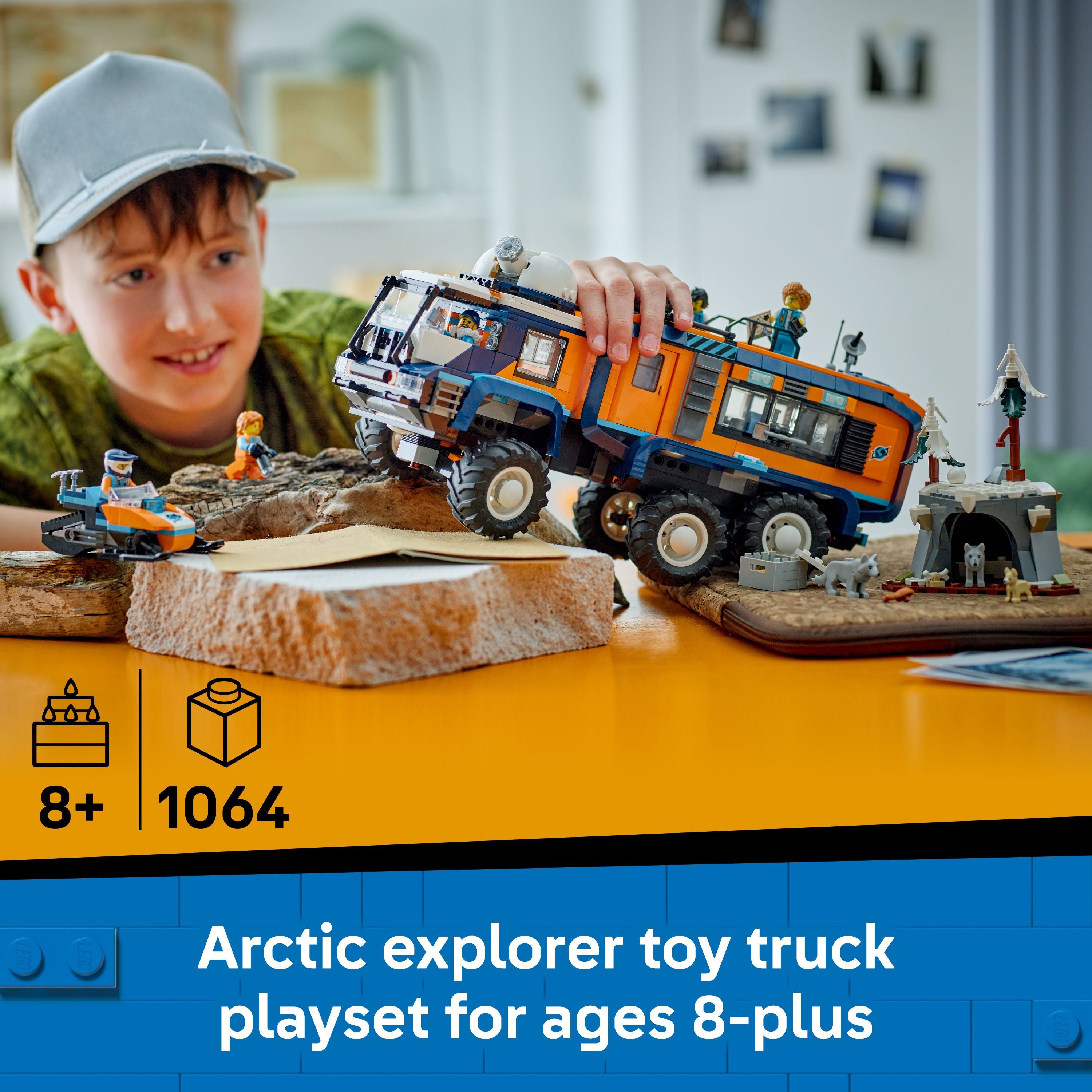 LEGO 60471 City Arctic Explorer Science Lab Truck