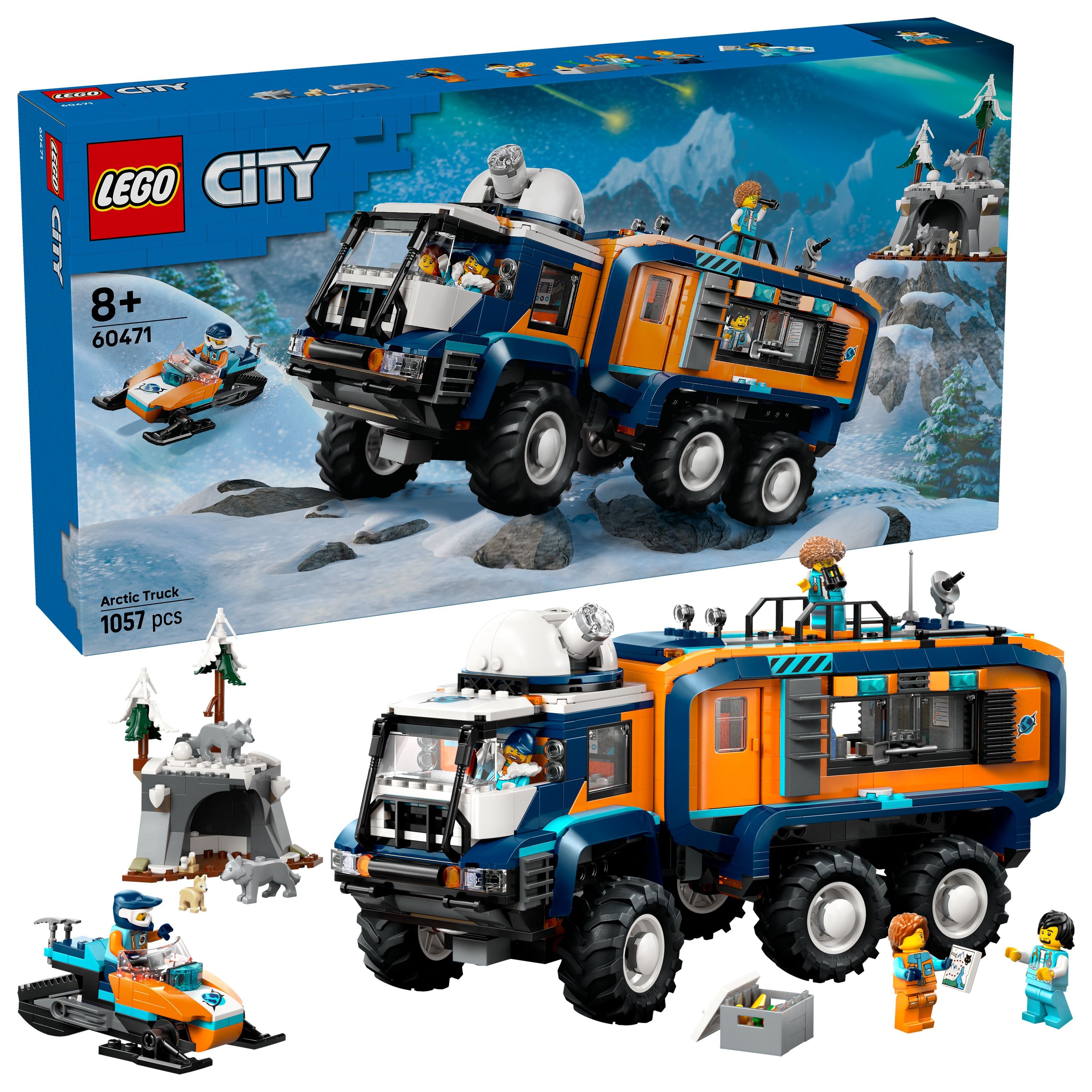 LEGO 60471 City Arctic Explorer Science Lab Truck