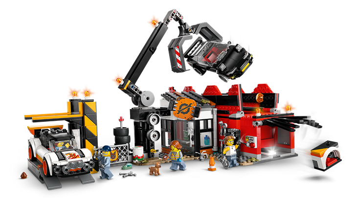 LEGO 60472 City Scrapyard with Cars