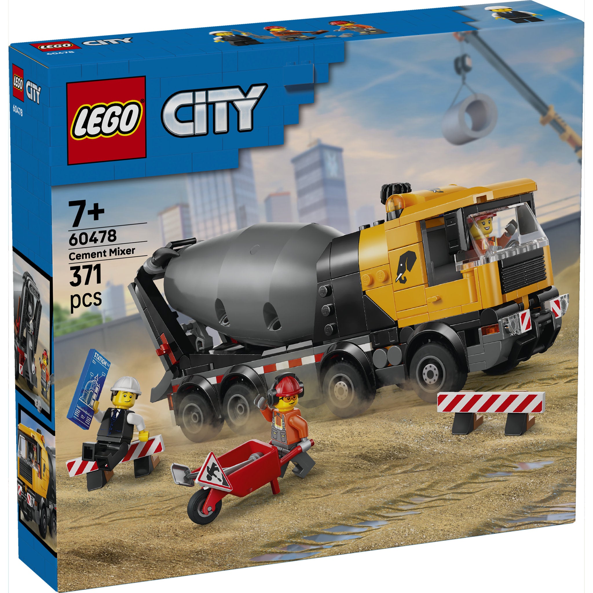 LEGO 60478 City Cement Mixer