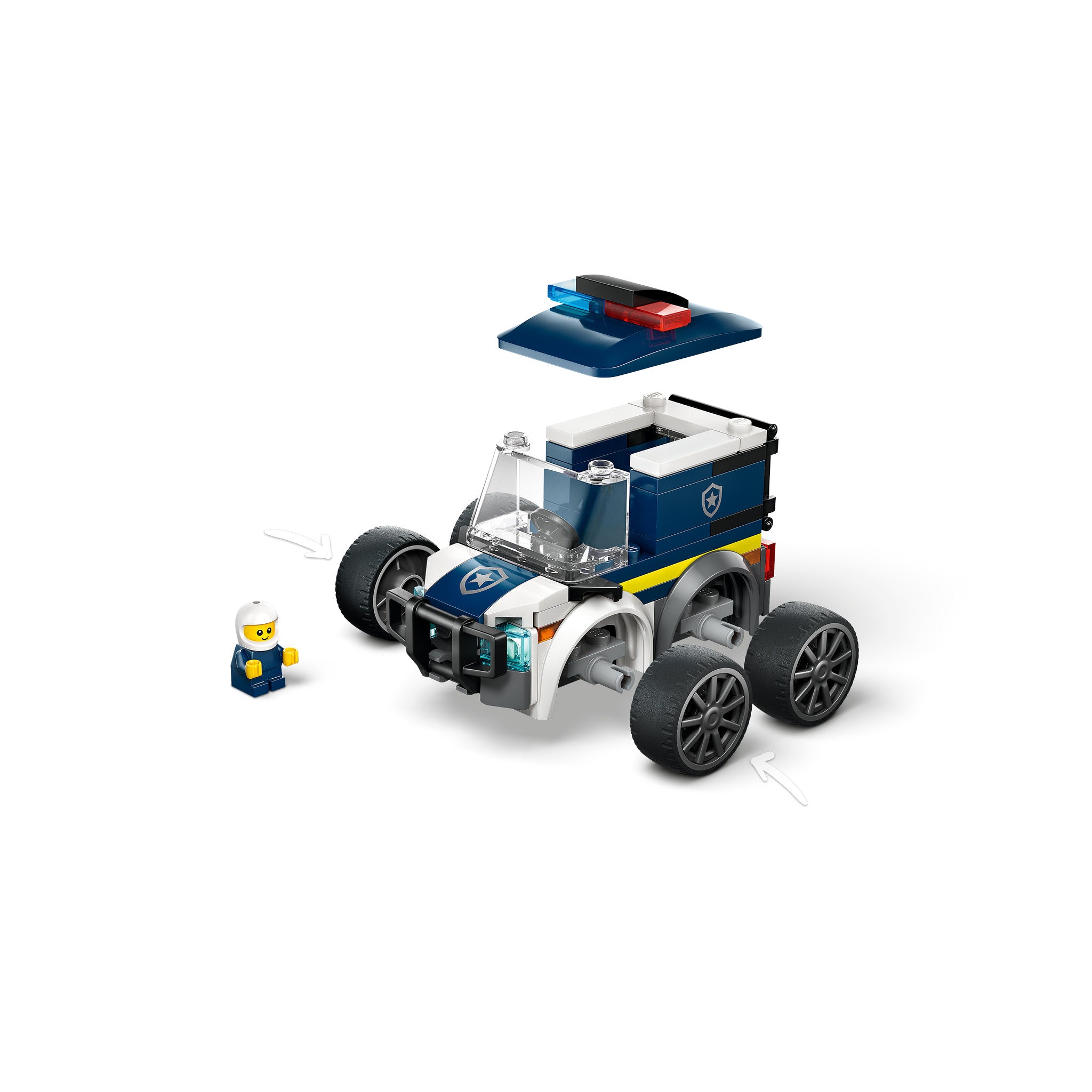 LEGO 60481 City Rides: Police Truck