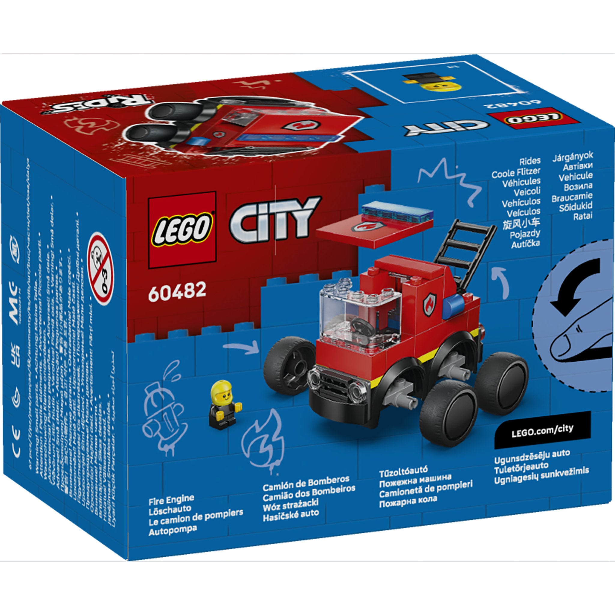 LEGO 60482 City Rides: Fire Engine