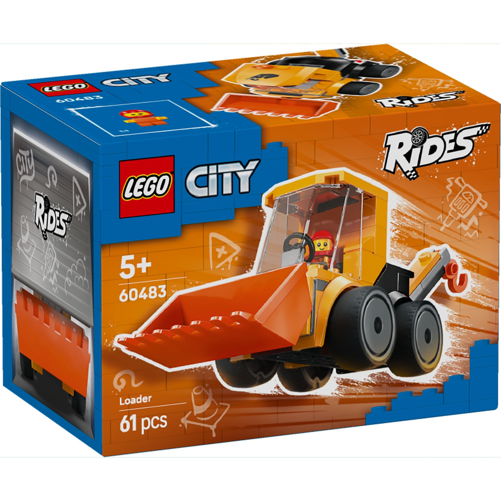 LEGO 60483 City Rides: Construction Loader