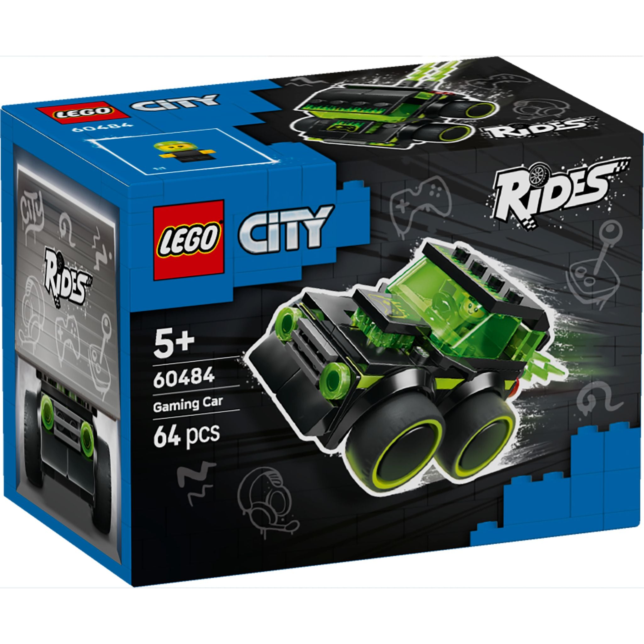 LEGO 60484 City Rides: Gaming Race Car