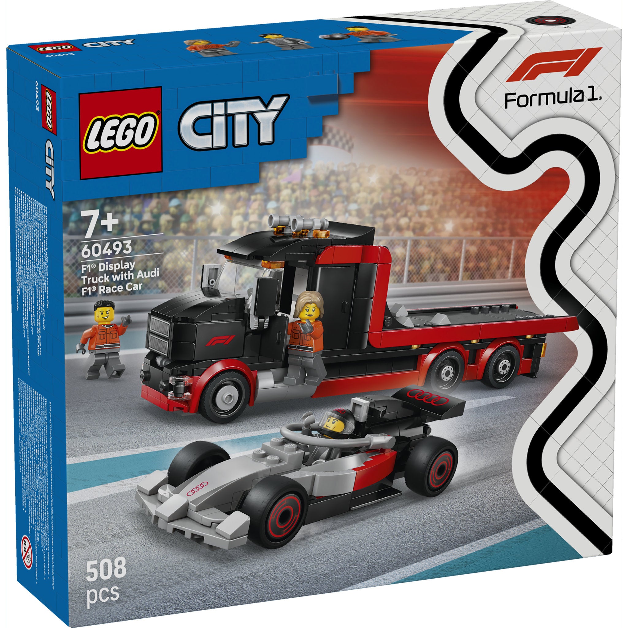LEGO 60493 City Display Truck with Audi F1 Race Car - Toyworld NZ