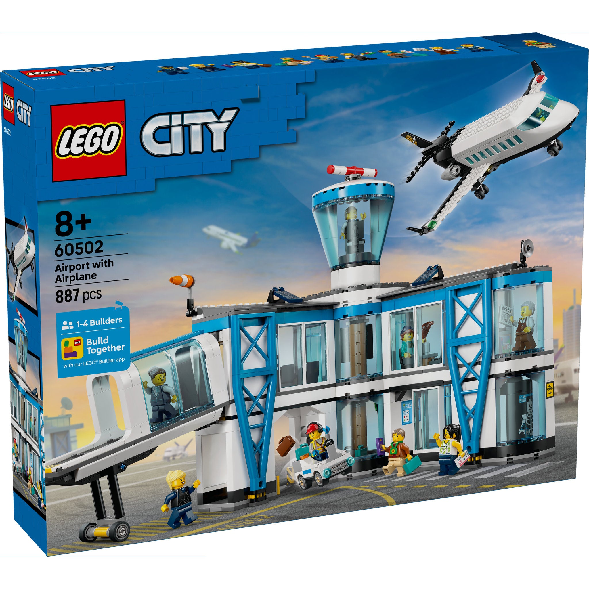 LEGO 60502 City Airport With Airplane