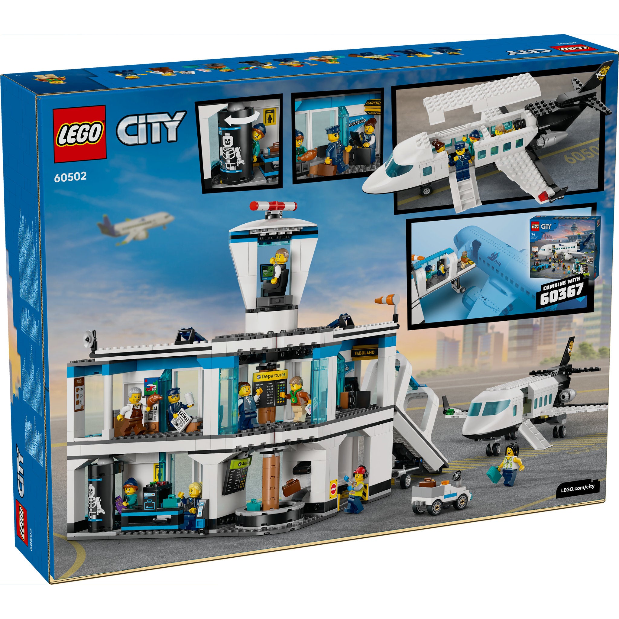 LEGO 60502 City Airport With Airplane