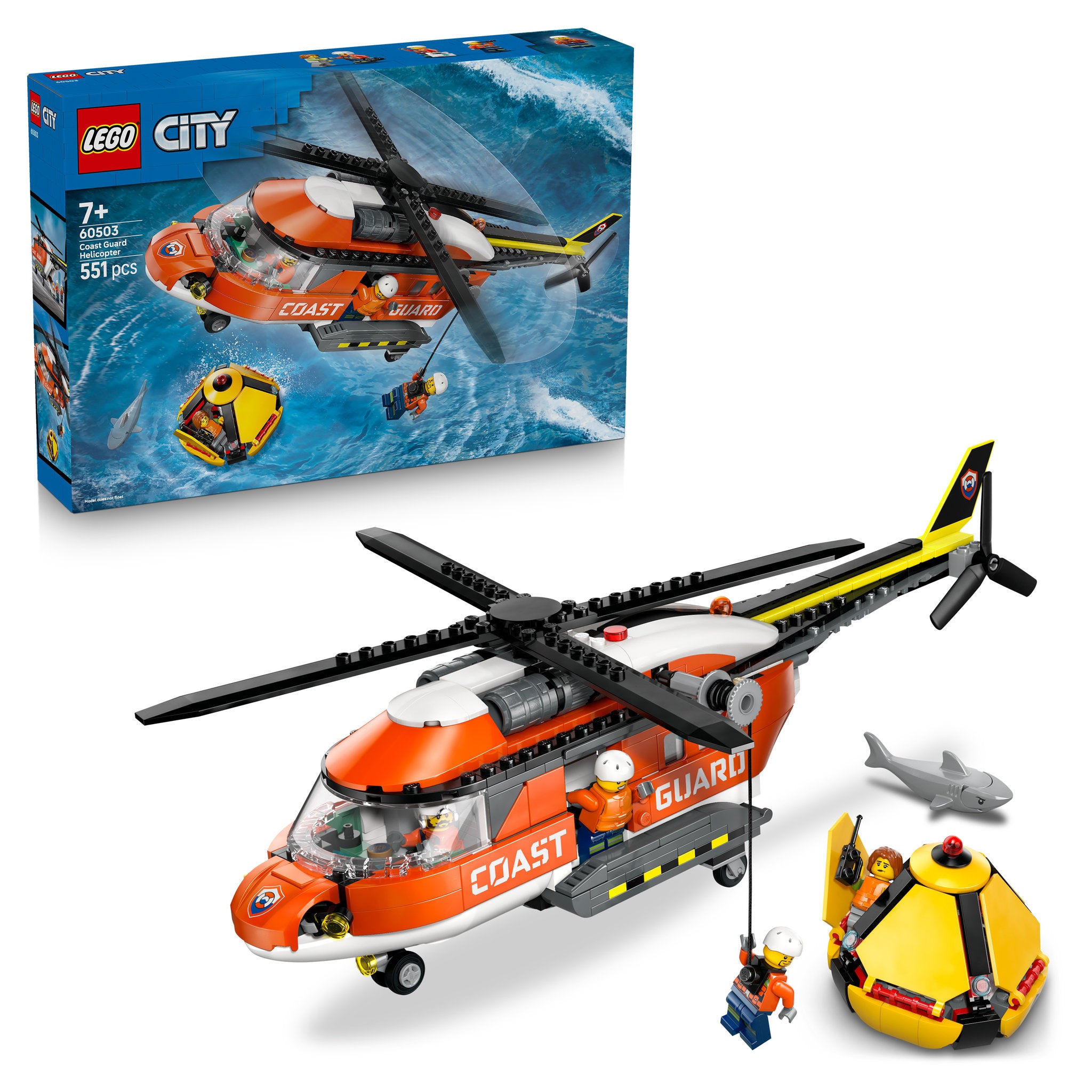LEGO 60503 City Goast Guard Helicopter