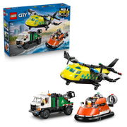 LEGO 60505 City Airplane, Service Truck & Hovercraft Remix