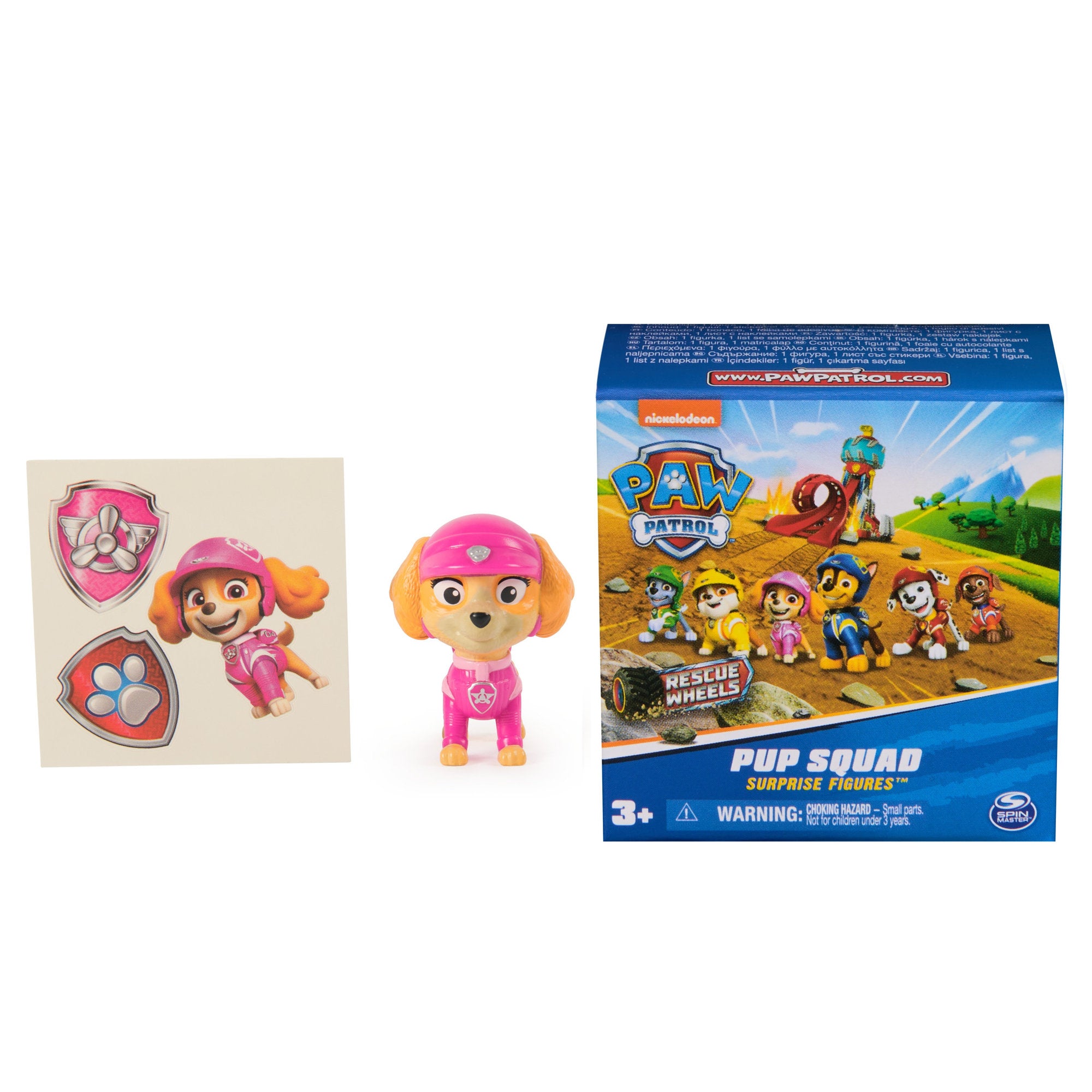 PAW Patrol Pup Squad Figure Rescue Wheels - Skye
