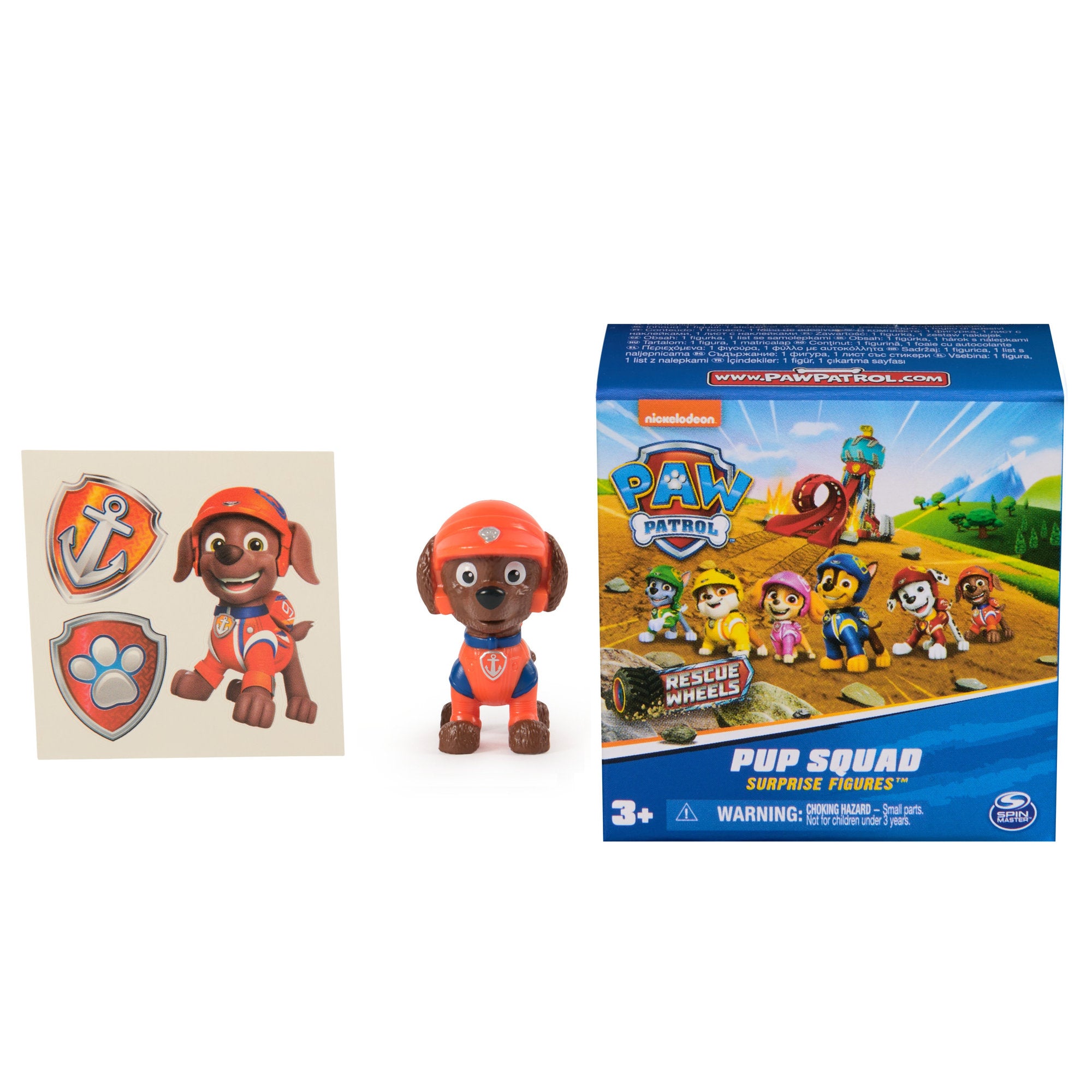 PAW Patrol Pup Squad Figure Rescue Wheels - Zuma