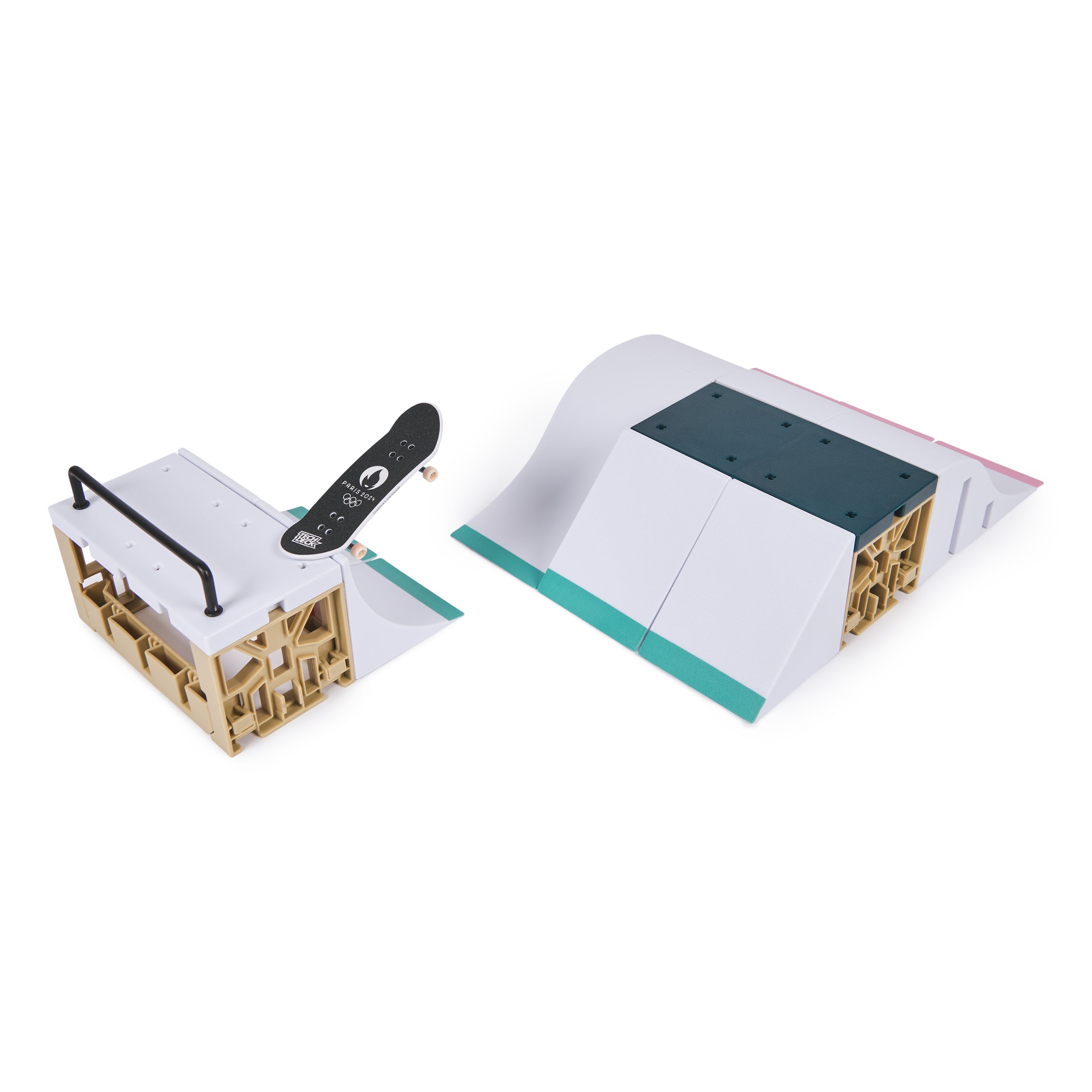 Tech Deck Paris 2024 Olympic X-Connect Park Creator Aurelien's Paris 2024 Ramp