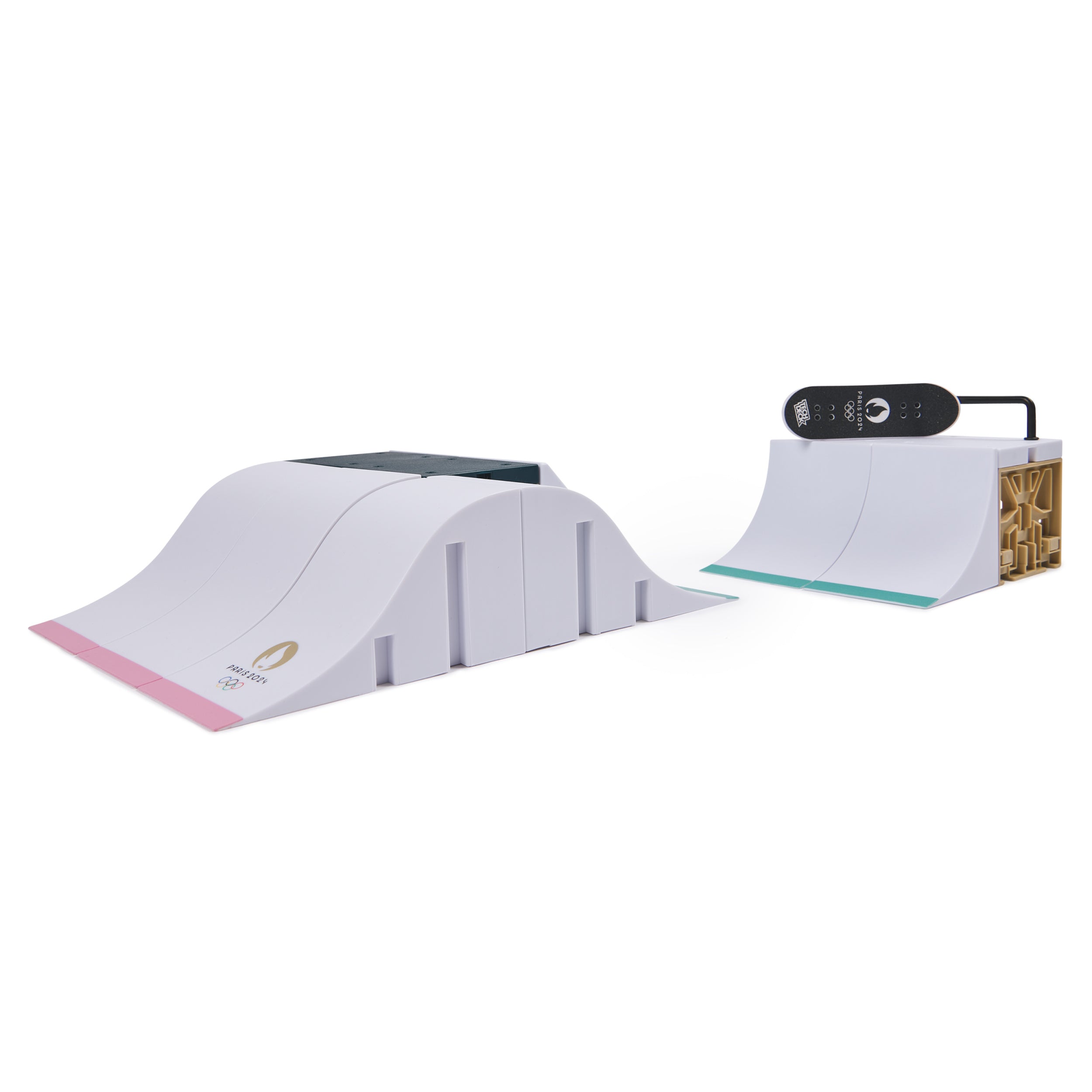 Tech Deck Paris 2024 Olympic X-Connect Park Creator Aurelien's Paris 2024 Ramp