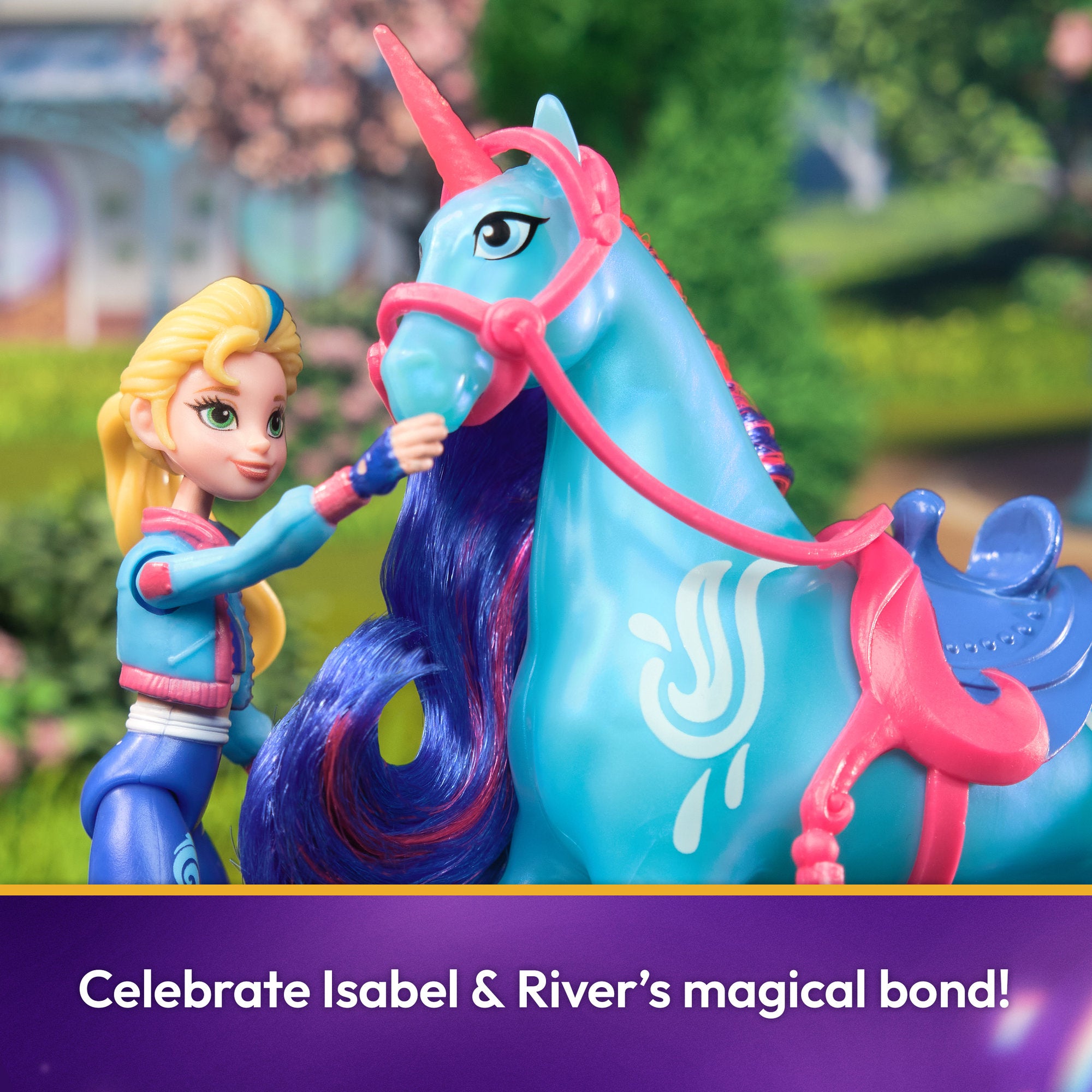 Unicorn Academy Small Doll And Unicorn Isabel And River