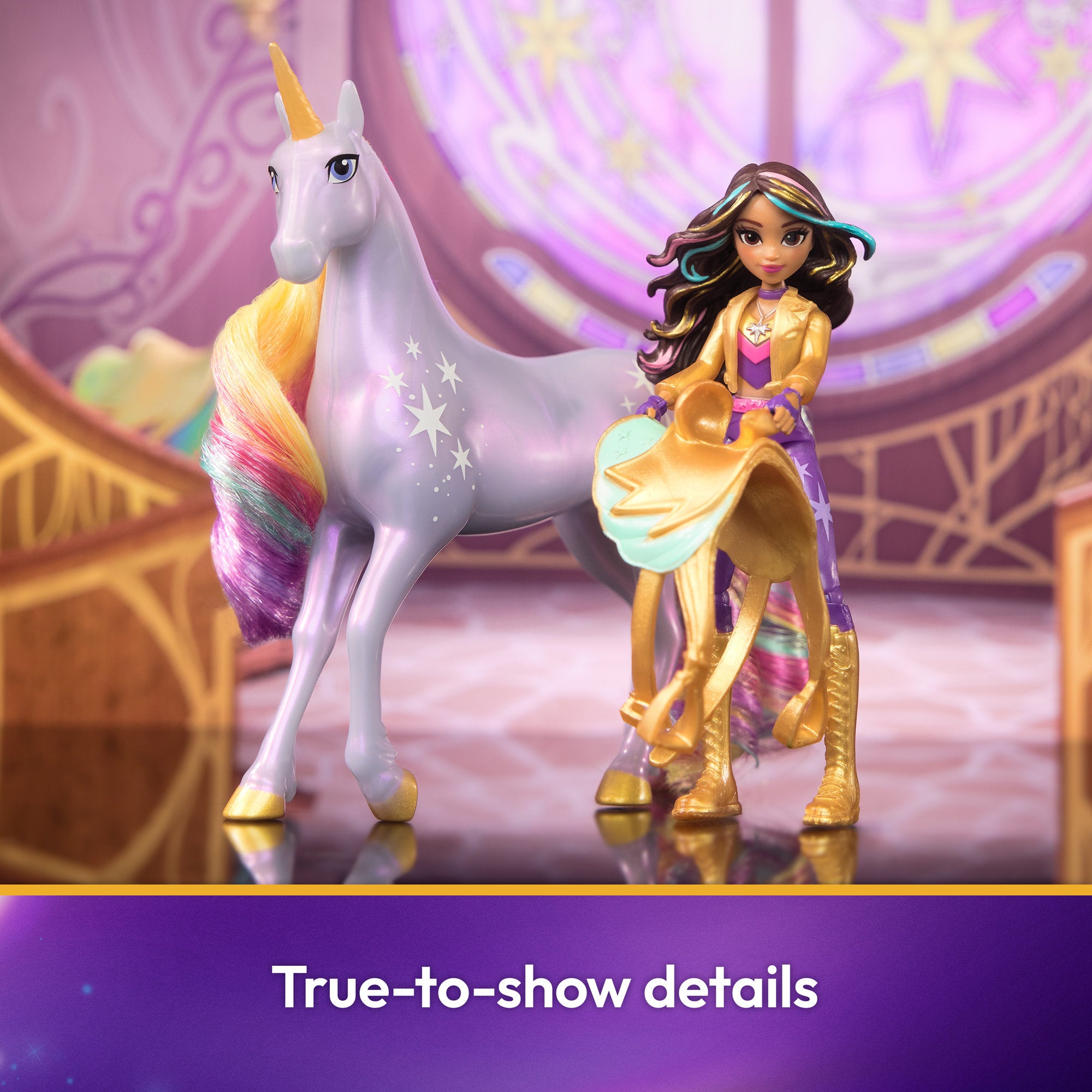 Unicorn Academy Small Doll And Unicorn Sophia And Wildstar