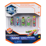 Hex Bots Flash Nano 5Pk Mixed
