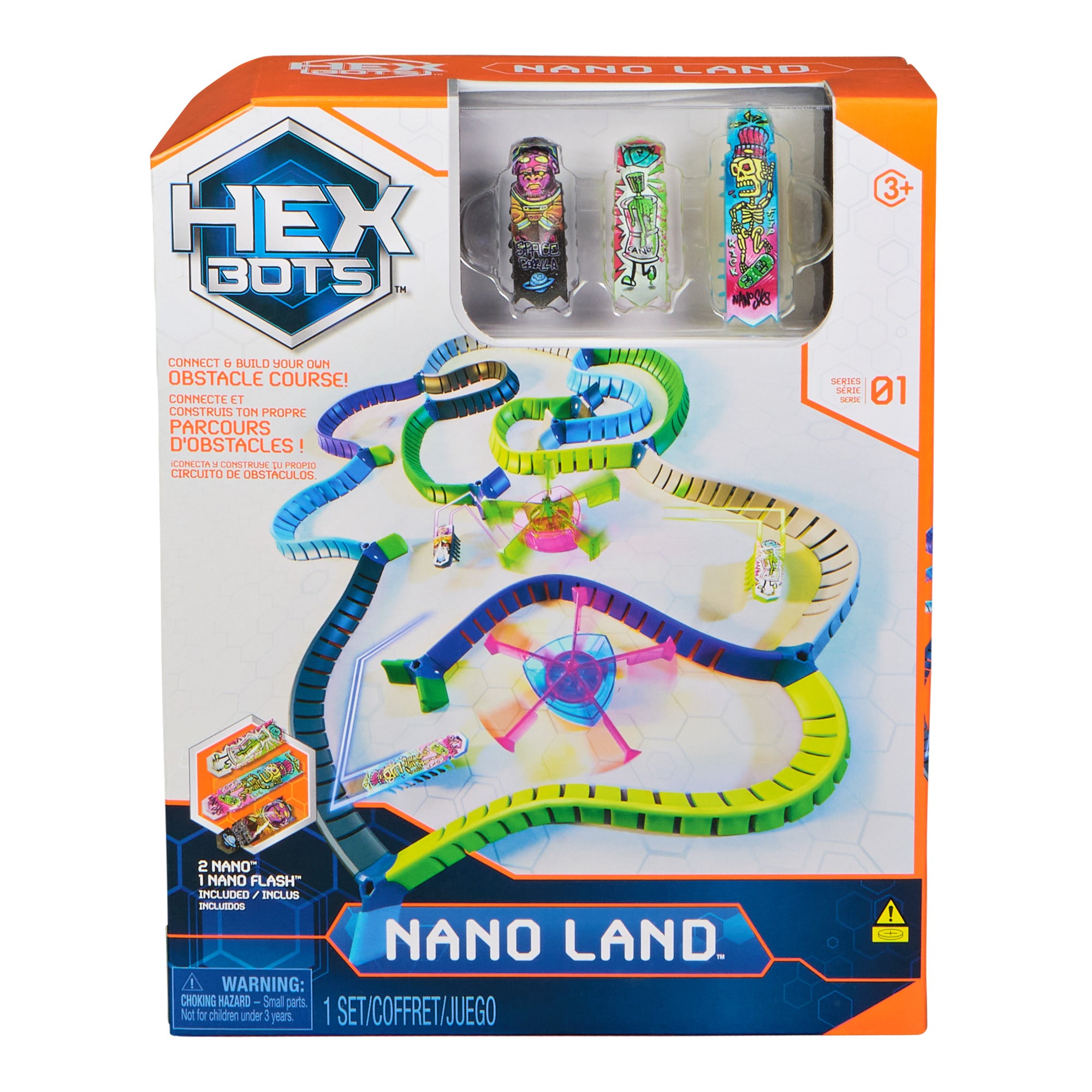 Hex Bot Flash Nanoland Small Set