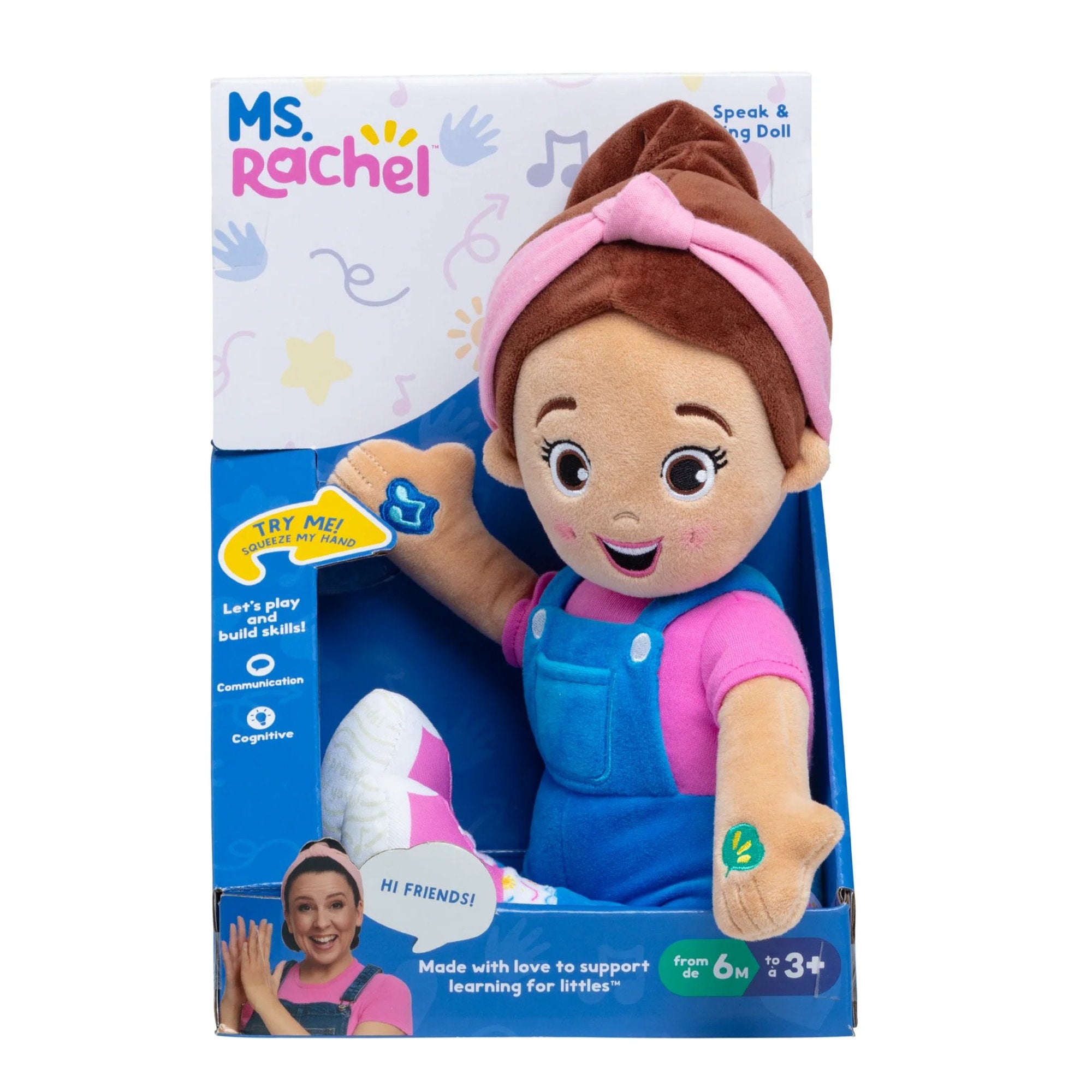 Ms. Rachel Speak & Sing Doll