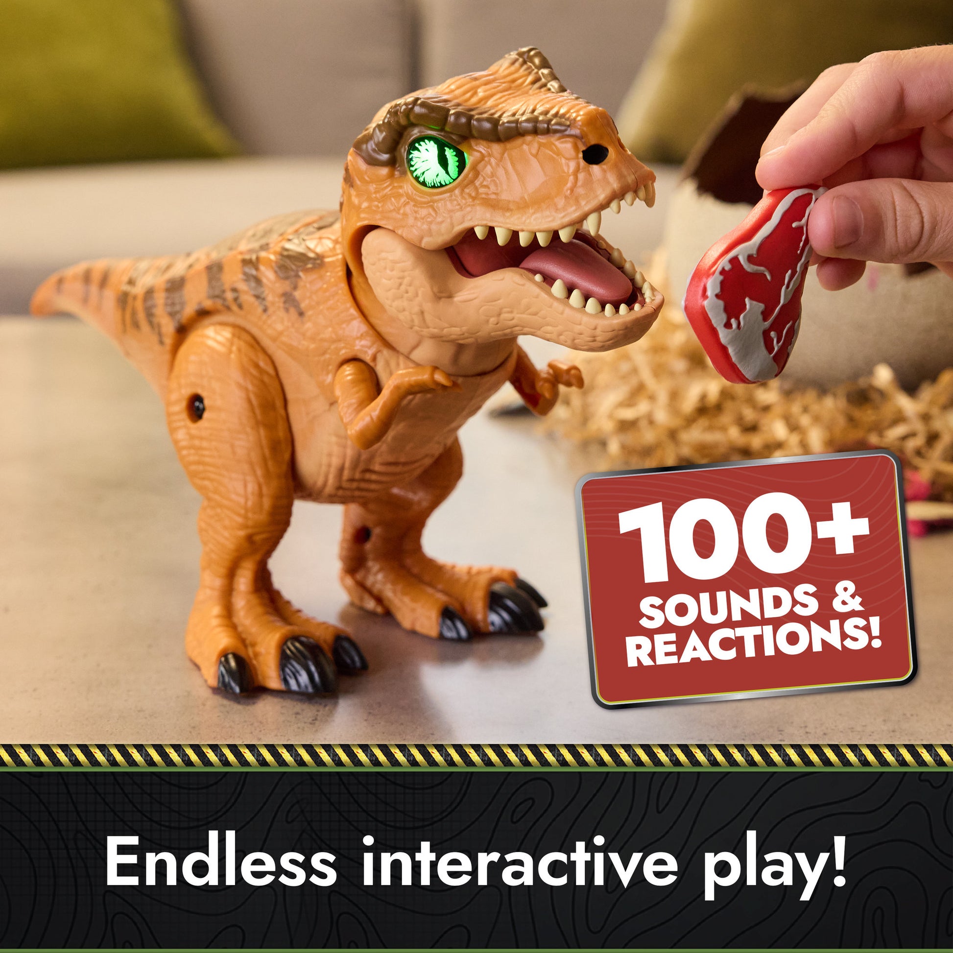Jurassic World Primal Hatch Interactive Dinosaur - Toyworld NZ