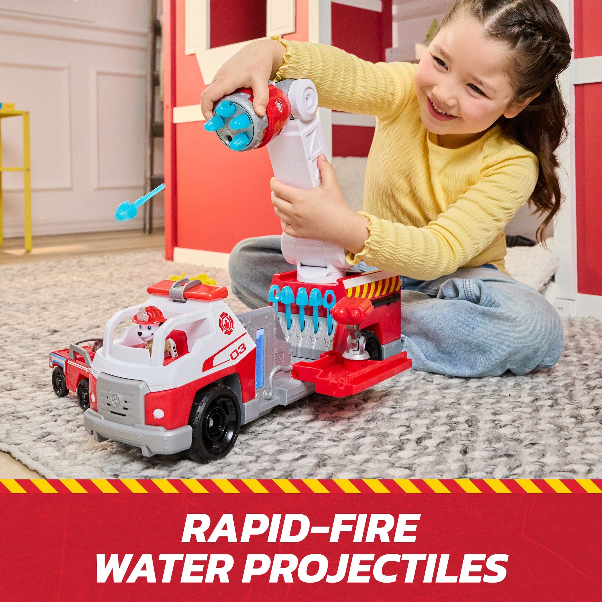 PAW Patrol Fire Rescue Rapid Reload Fire Truck