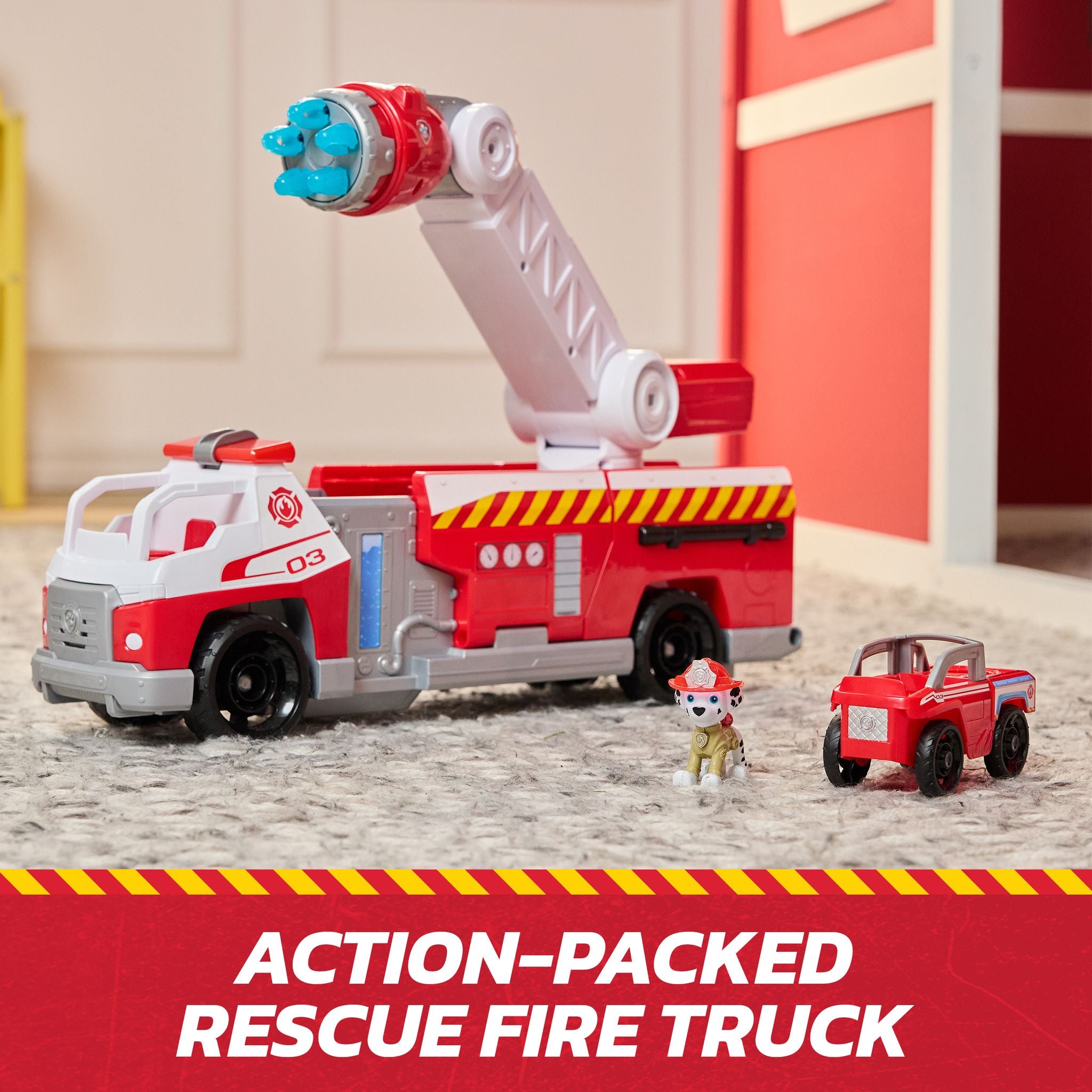 PAW Patrol Fire Rescue Rapid Reload Fire Truck