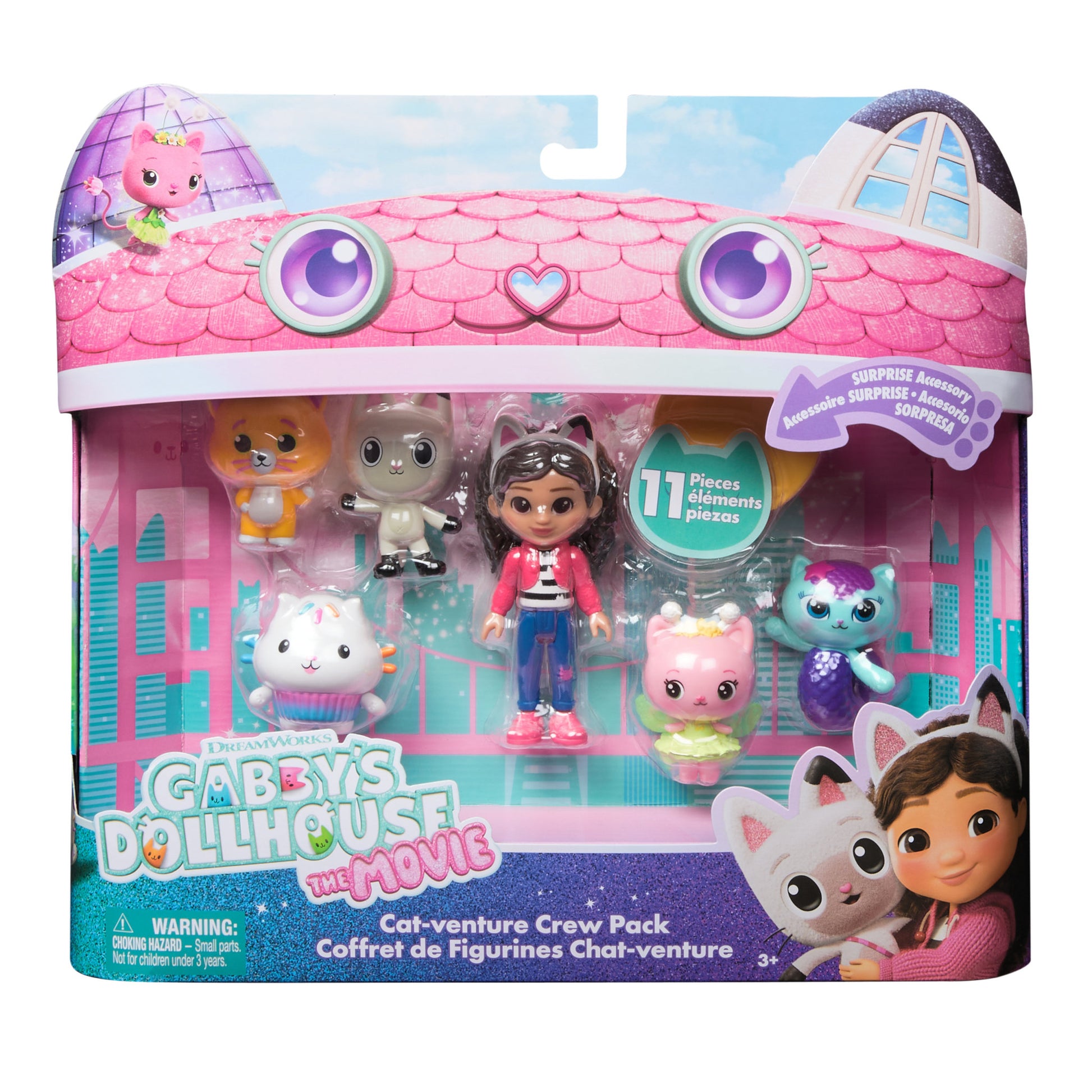 Gabby's Dollhouse The Movie Cat-Venture Crew Pack - Toyworld NZ