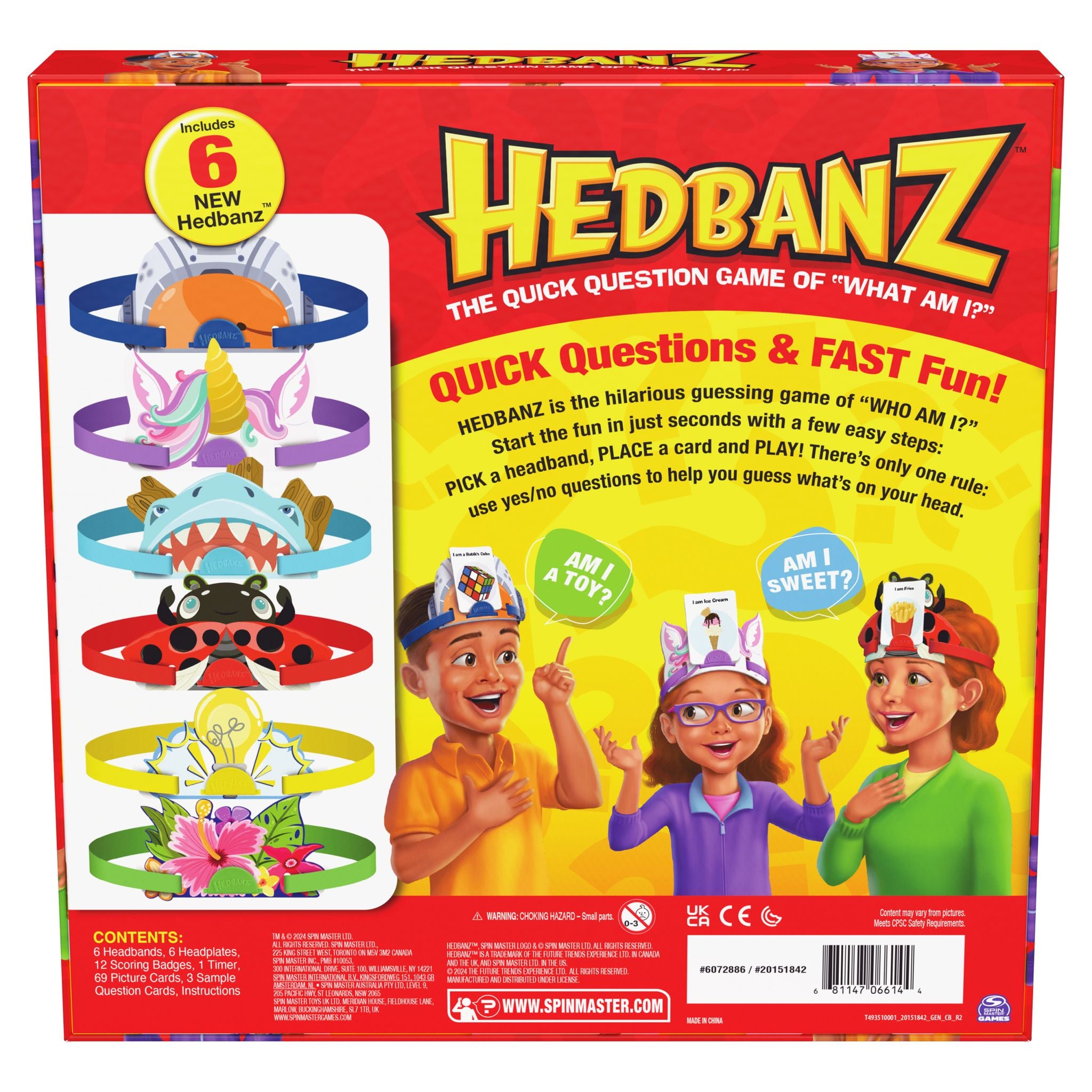 Hedbanz 3rd Edition - Toyworld NZ