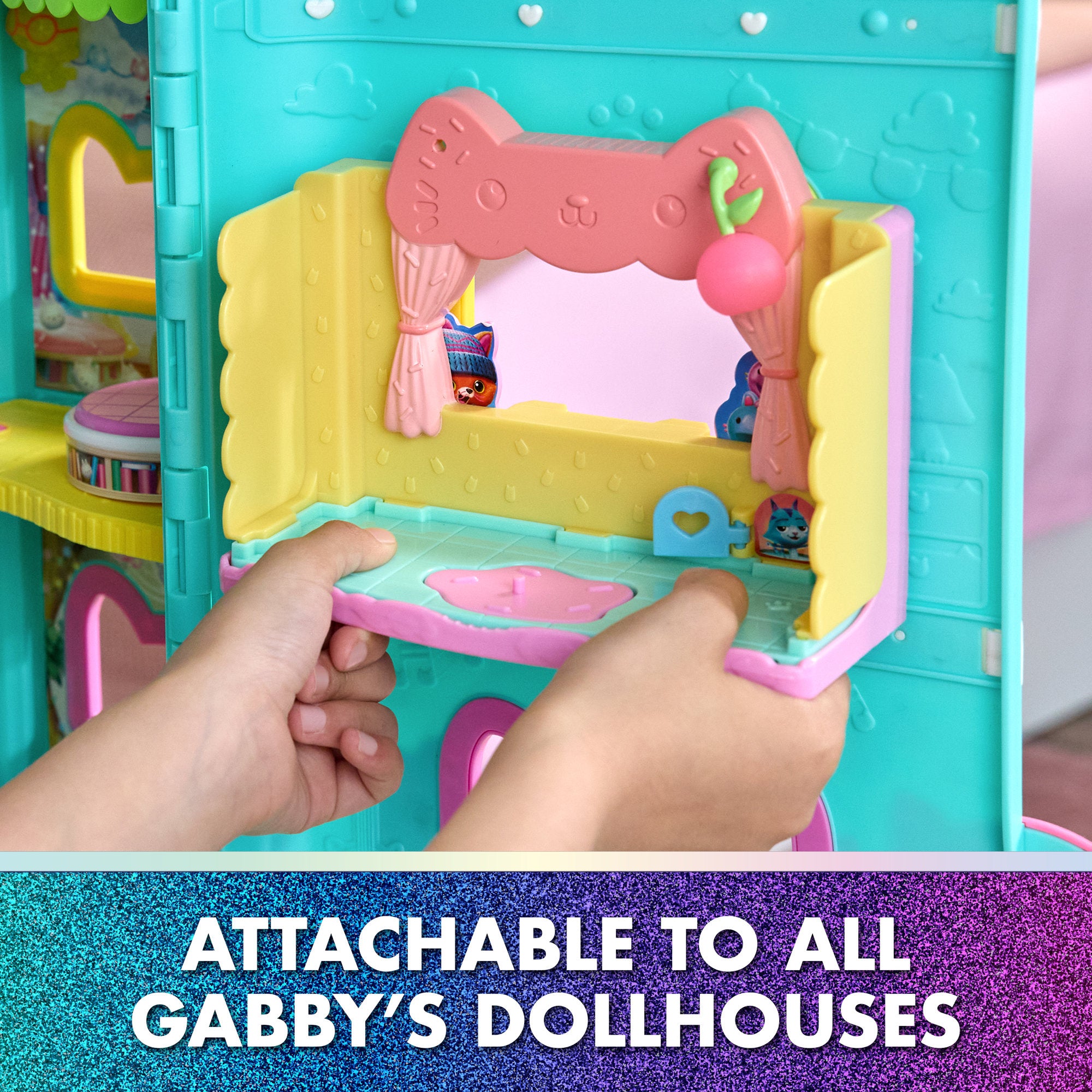Gabby's Dollhouse Movie Portal Rooms - Cakey's Kitchen
