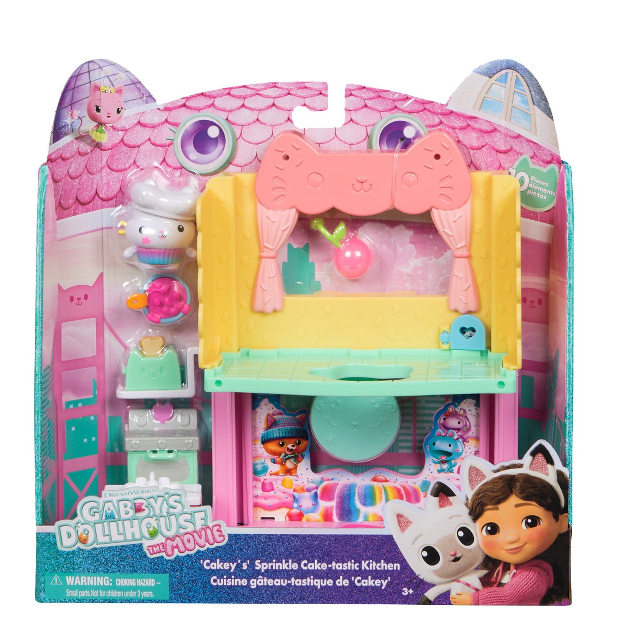 Gabby's Dollhouse Movie Portal Rooms - Cakey's Kitchen