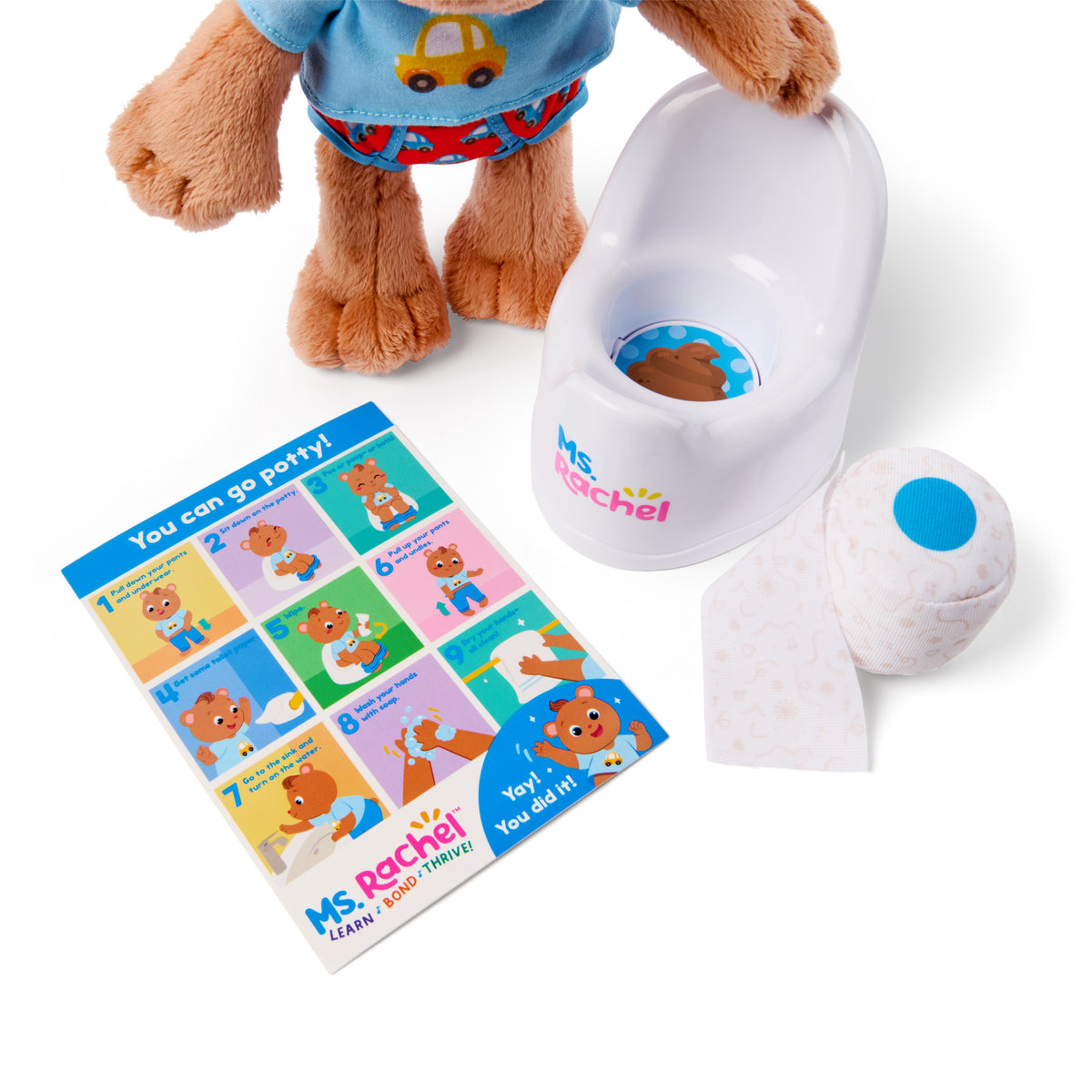 Ms. Rachel Potty Time Bean Playset - Toyworld NZ