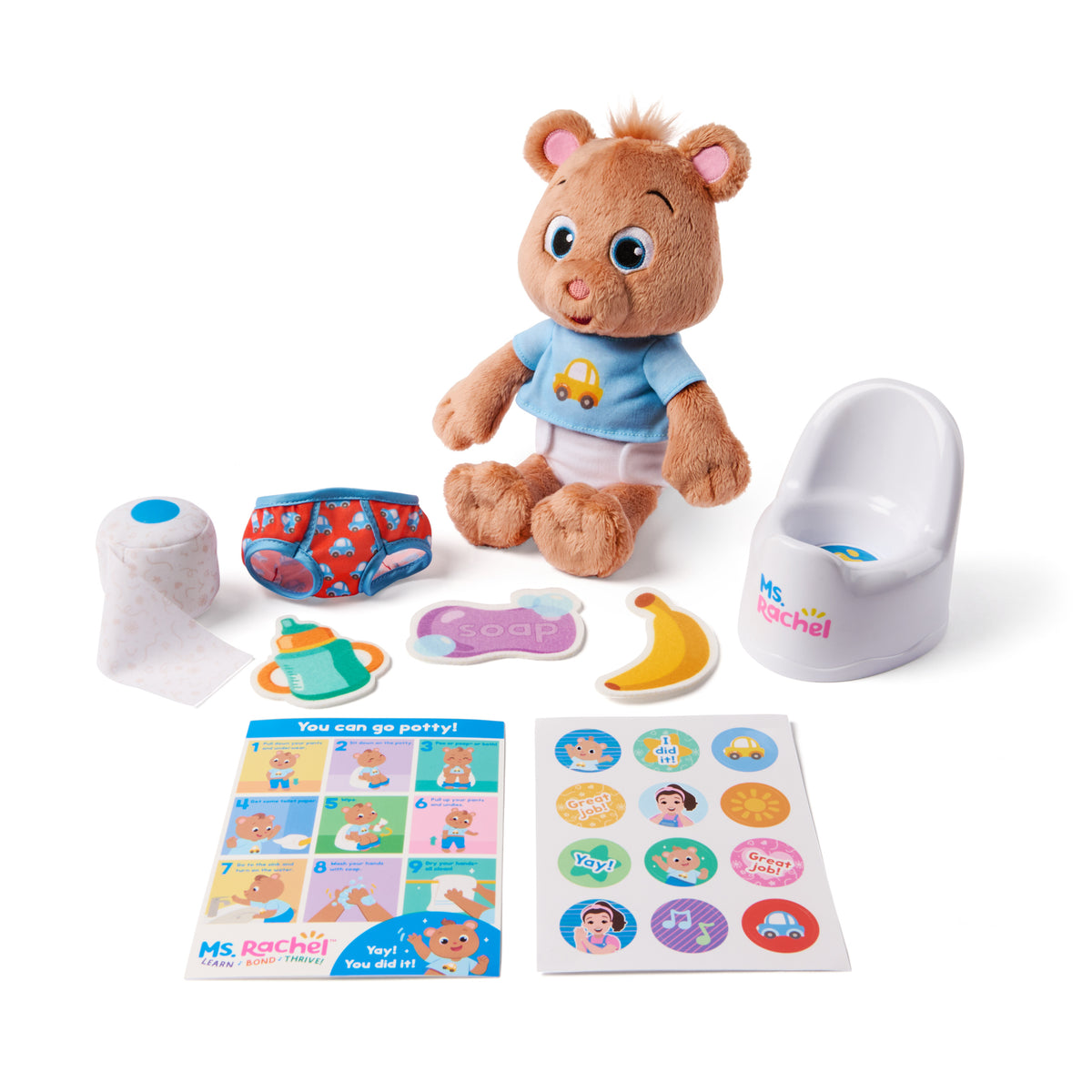 Ms. Rachel Potty Time Bean Playset - Toyworld NZ