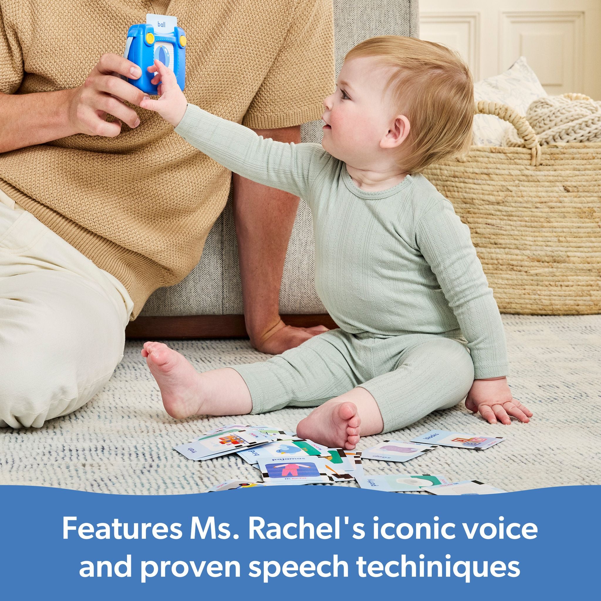 Ms. Rachel First Words Talking Flash Cards