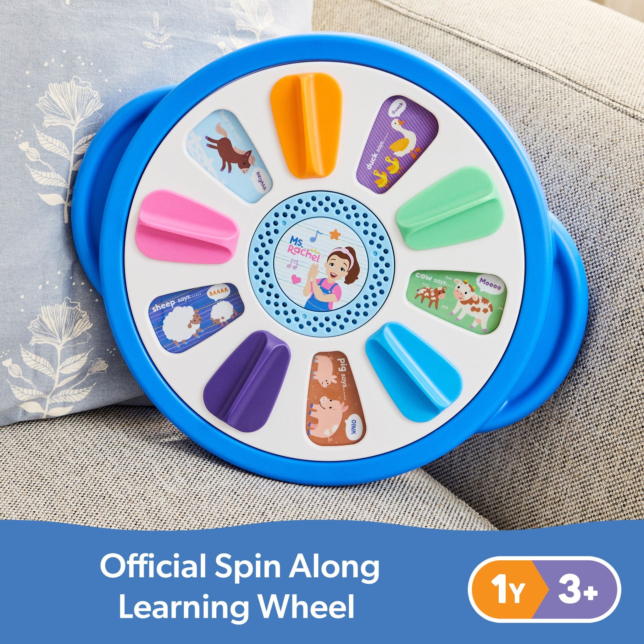 Ms. Rachel’s Spin Along Learning Wheel - Toyworld NZ