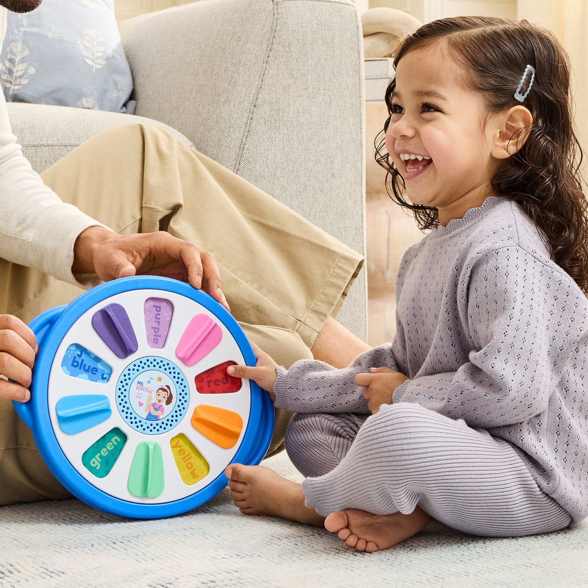 Ms. Rachel’s Spin Along Learning Wheel - Toyworld NZ