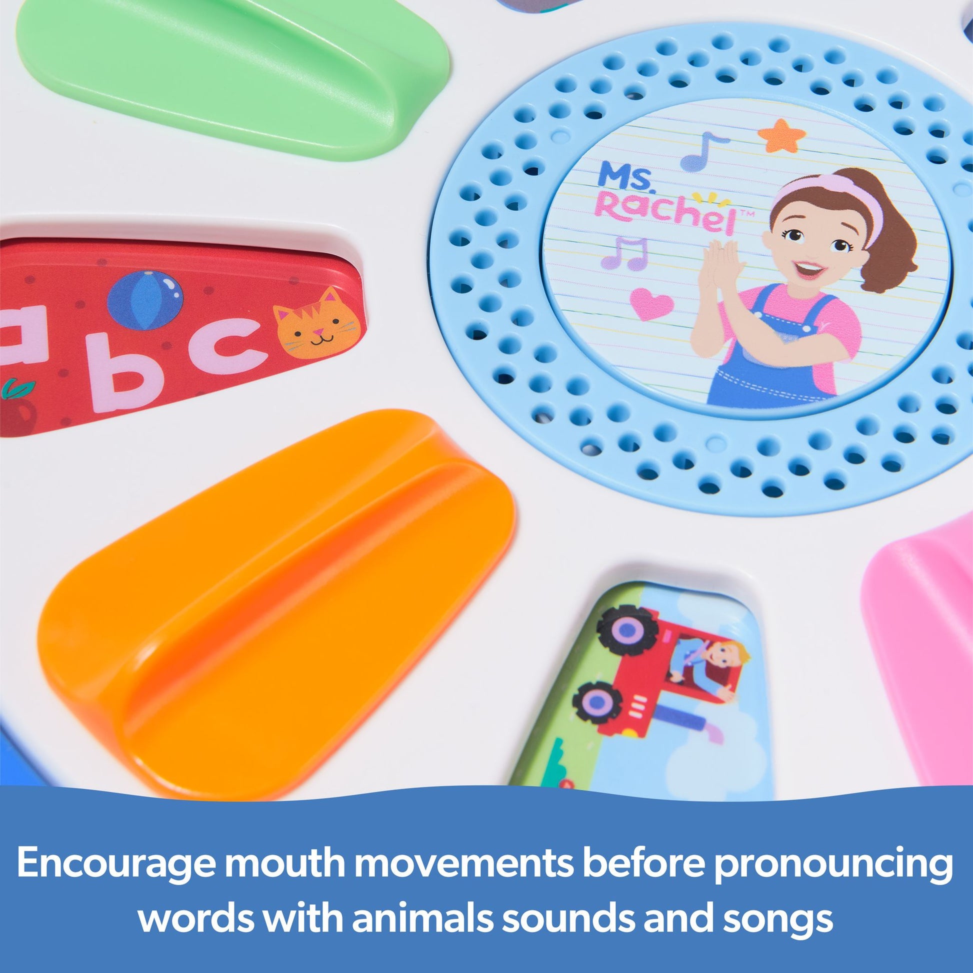 Ms. Rachel’s Spin Along Learning Wheel - Toyworld NZ