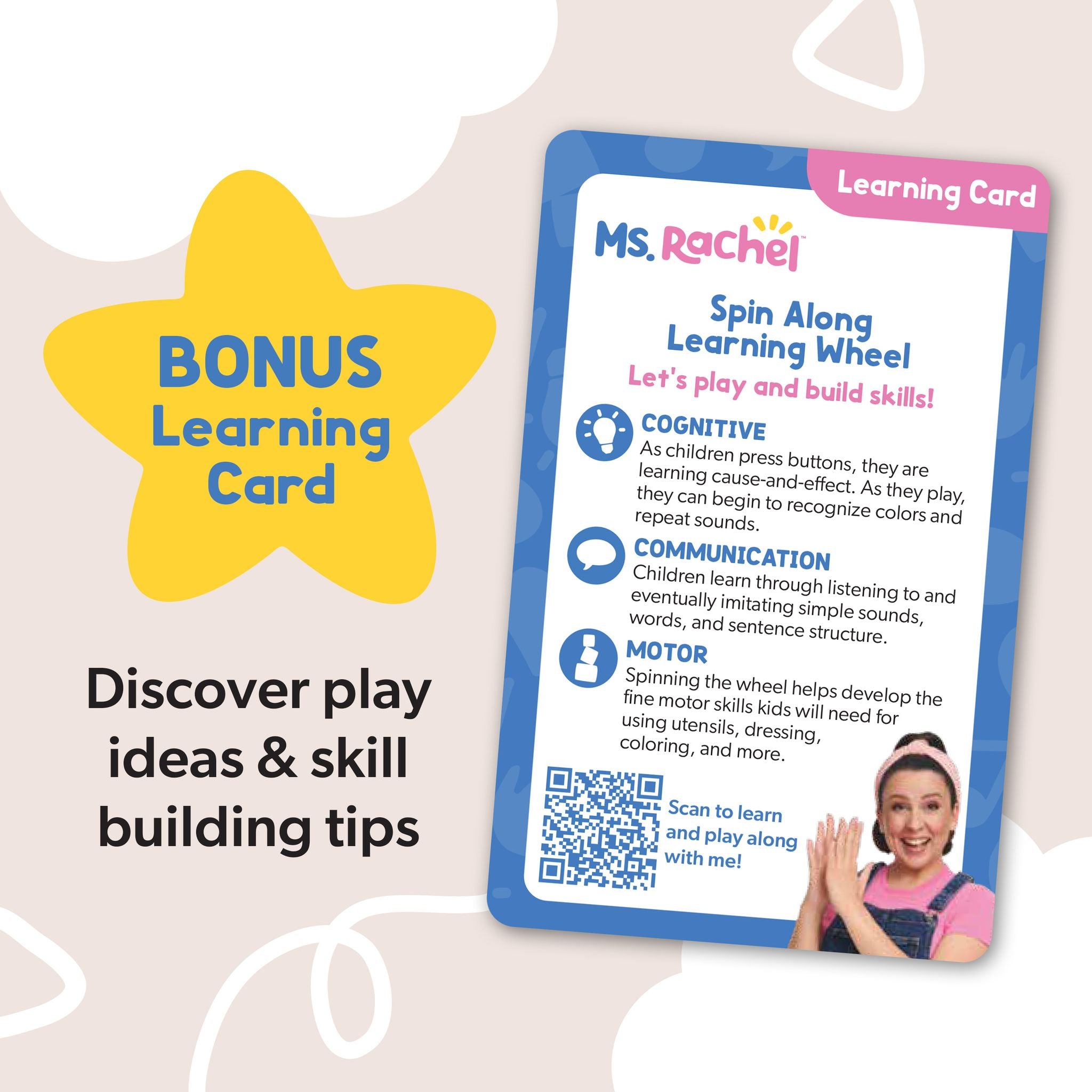 Ms. Rachel’s Spin Along Learning Wheel - Toyworld NZ