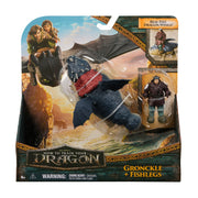 How To Train Your Dragon Figure Gronckle & Fishlegs