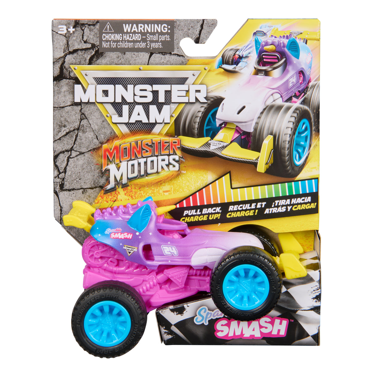 Monster Jam 1:64 Monster Motors Sparkle Smash