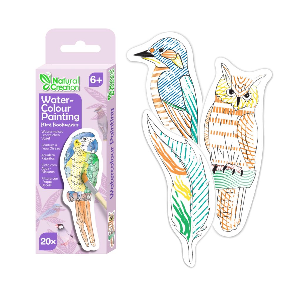 Avenir Paint By Water Bird Bookmarks