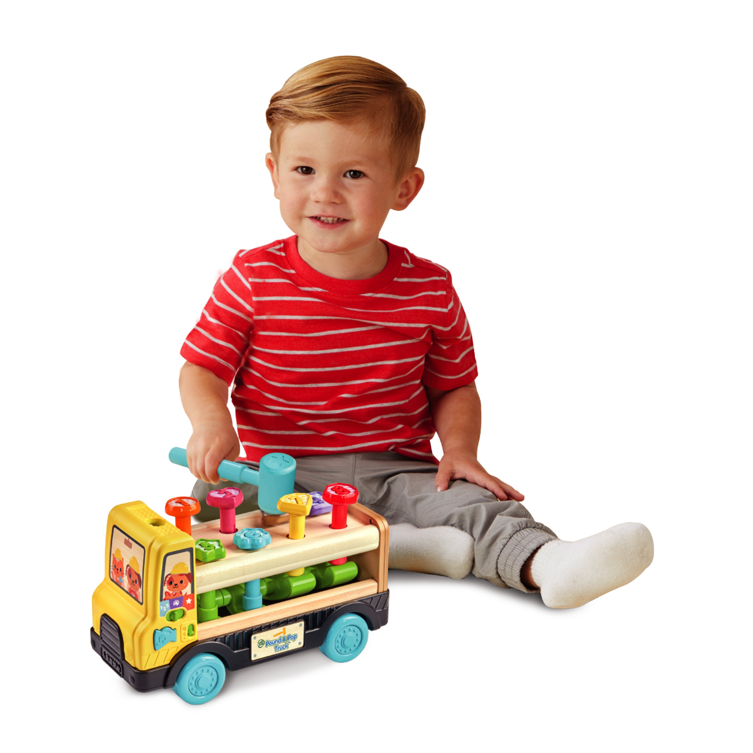Leapfrog Pound-A-Peg Wooden Truck