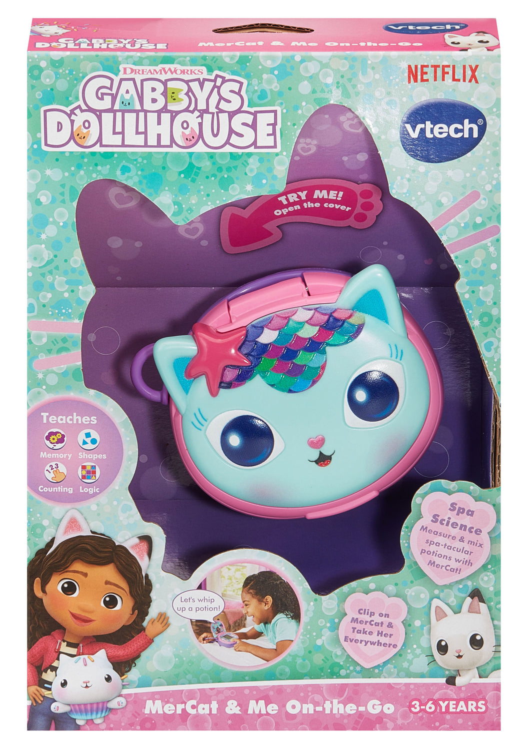 VTech Gabby's Dollhouse Mercat & Me On-The-Go - 1