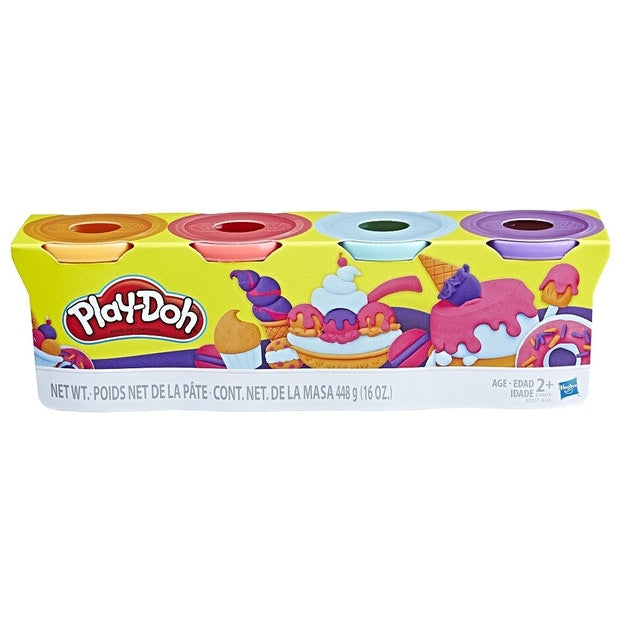 Play-Doh Fundamentals 4 Pack Sweet Colors
