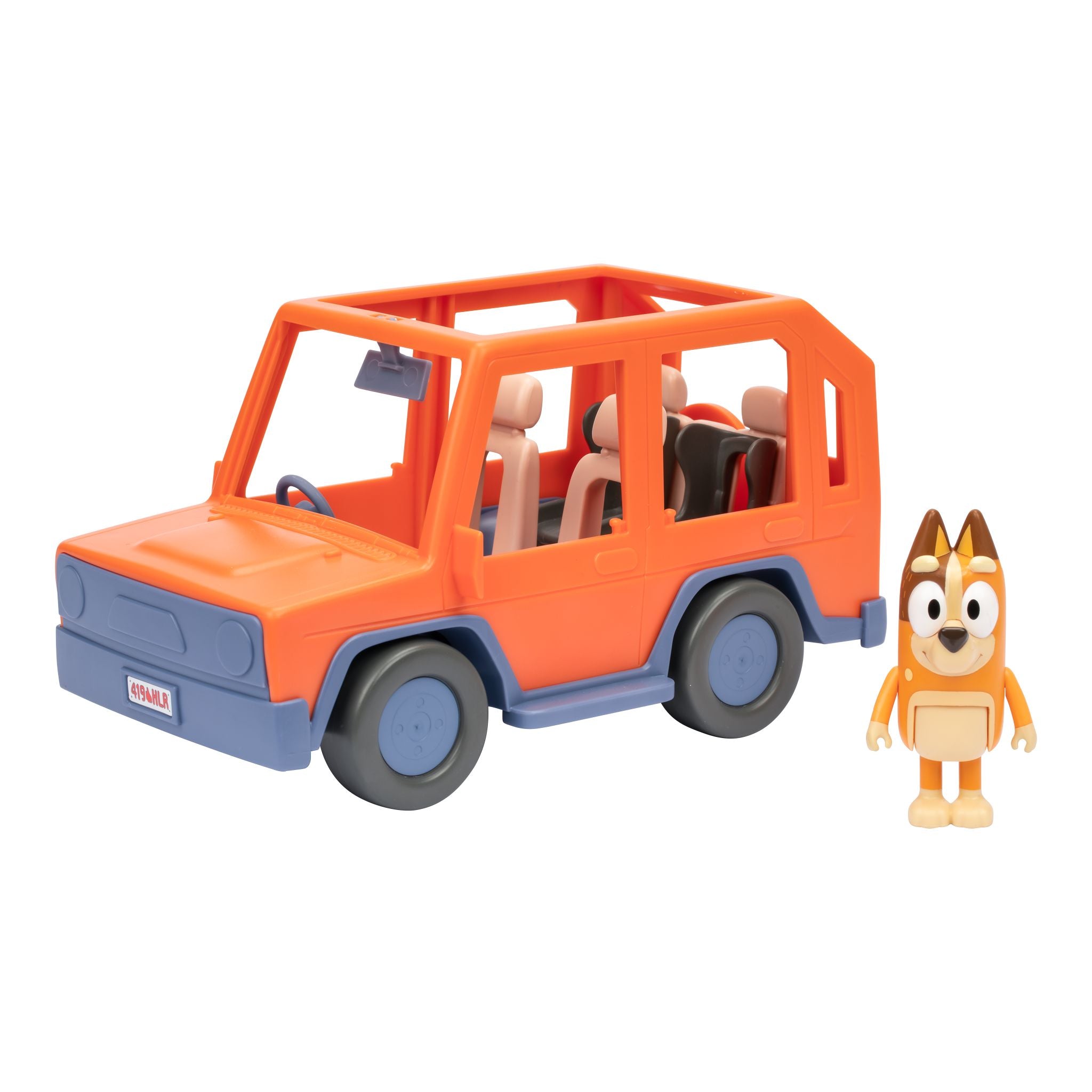 Bluey Series 11 Heeler Family Road Trip 4WD Vehicle