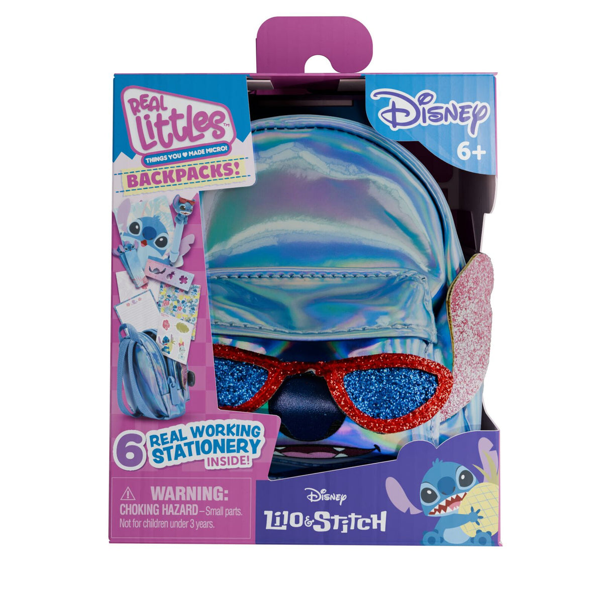 Real Littles Disney Lilo & Stitch Backpacks Assorted - Toyworld NZ