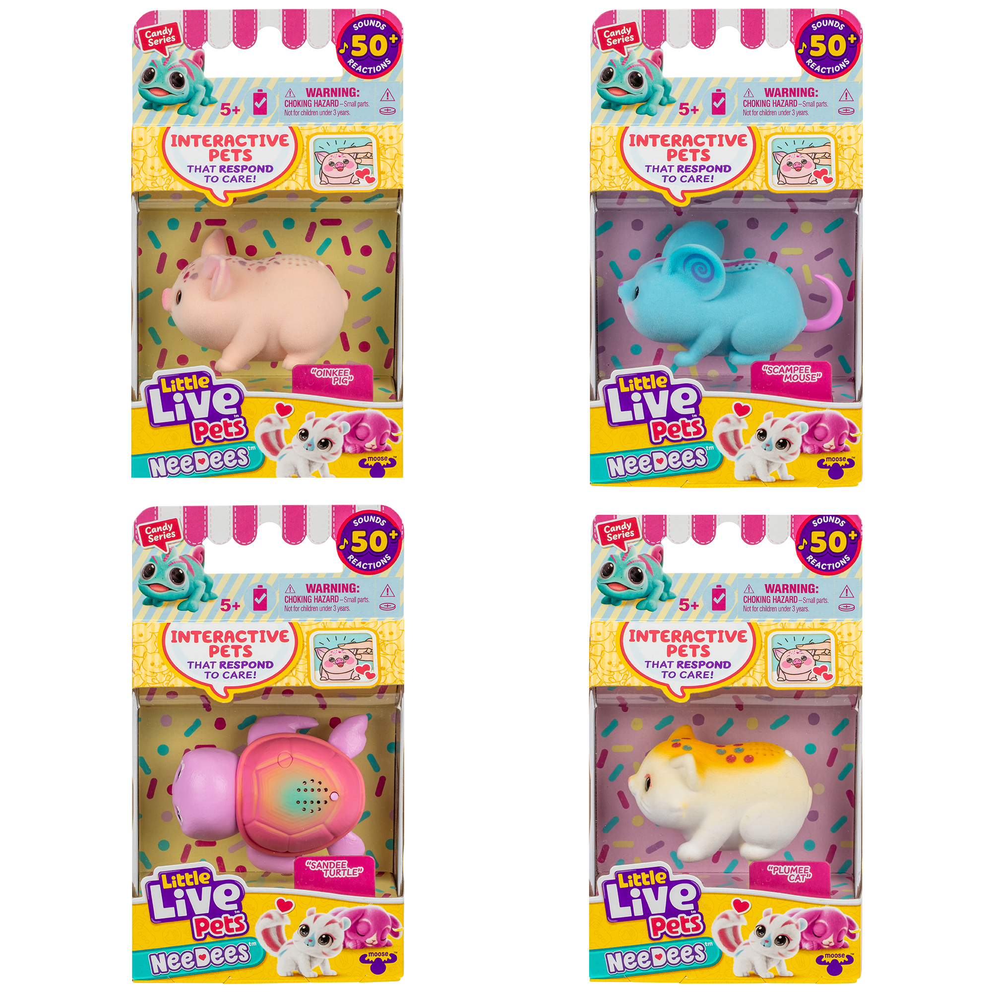 Little Live Pets NeeDees Candy Series 2 Assorted - Toyworld NZ