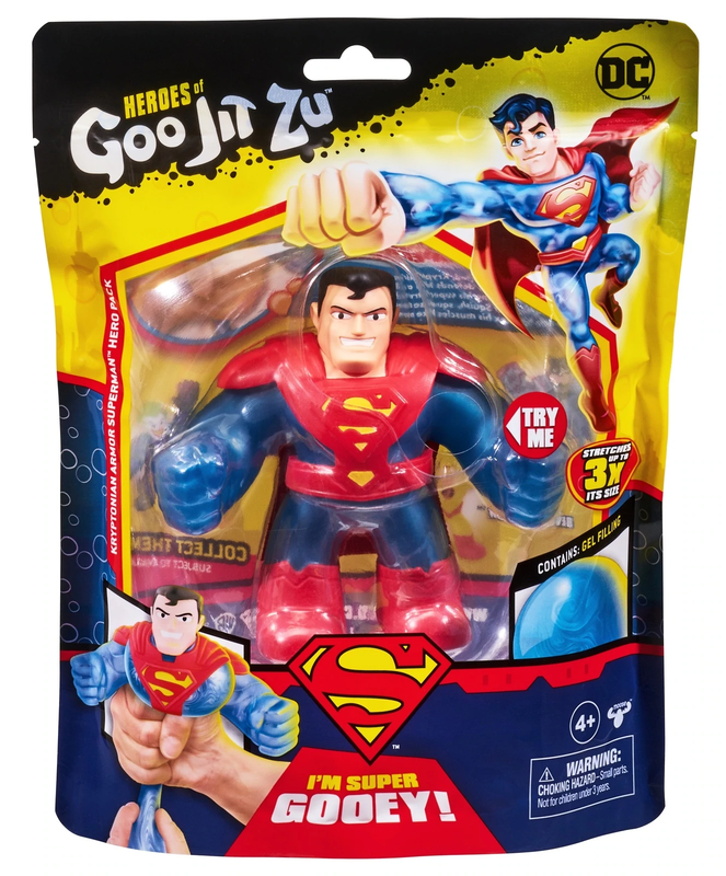 Heroes Of Goo Jit Zu DC Series 3 Hero Pack Kryptonian Armor Superman