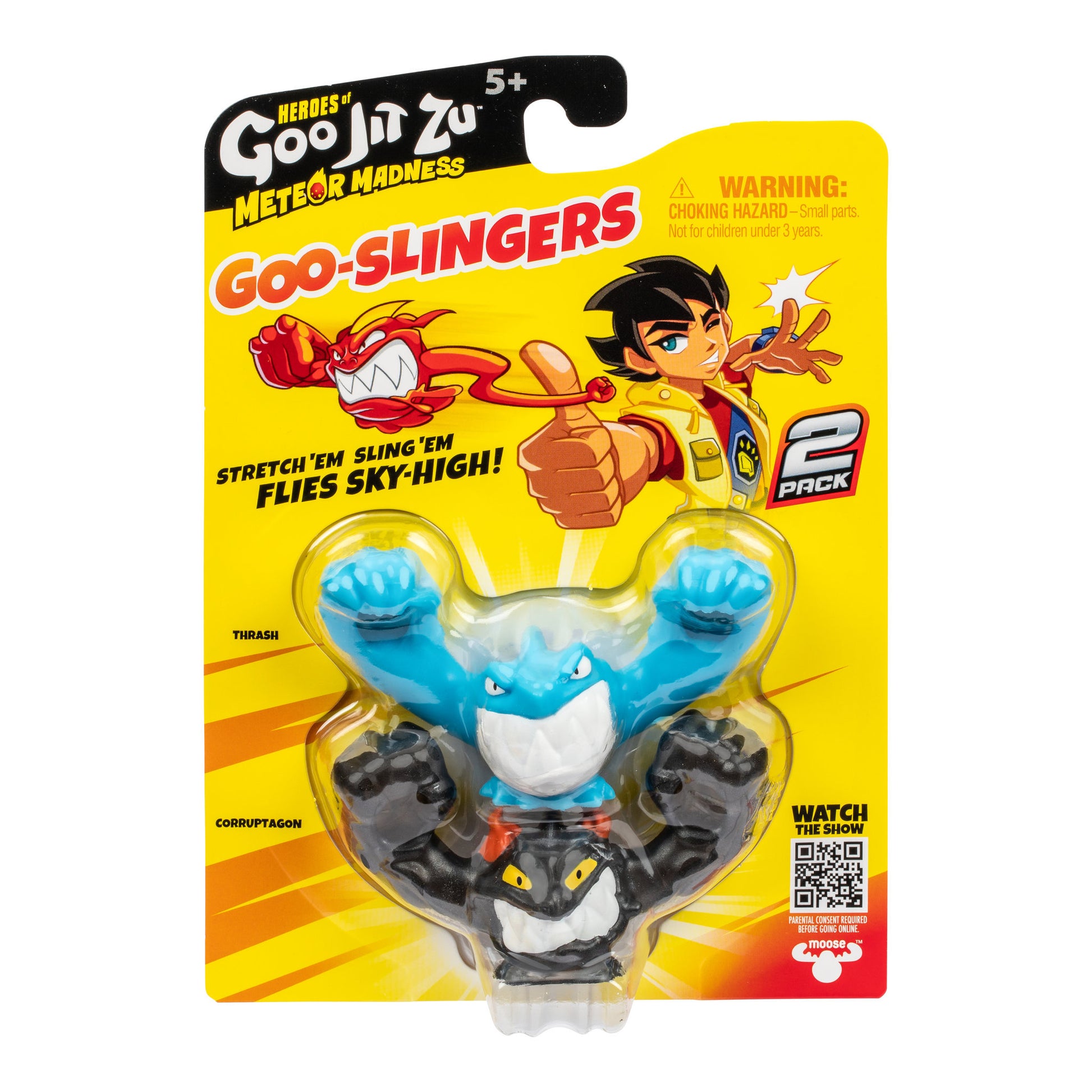 Heroes of Goo Jit Zu Meteor Madness Goo-Slingers Assorted Styles - Toyworld NZ