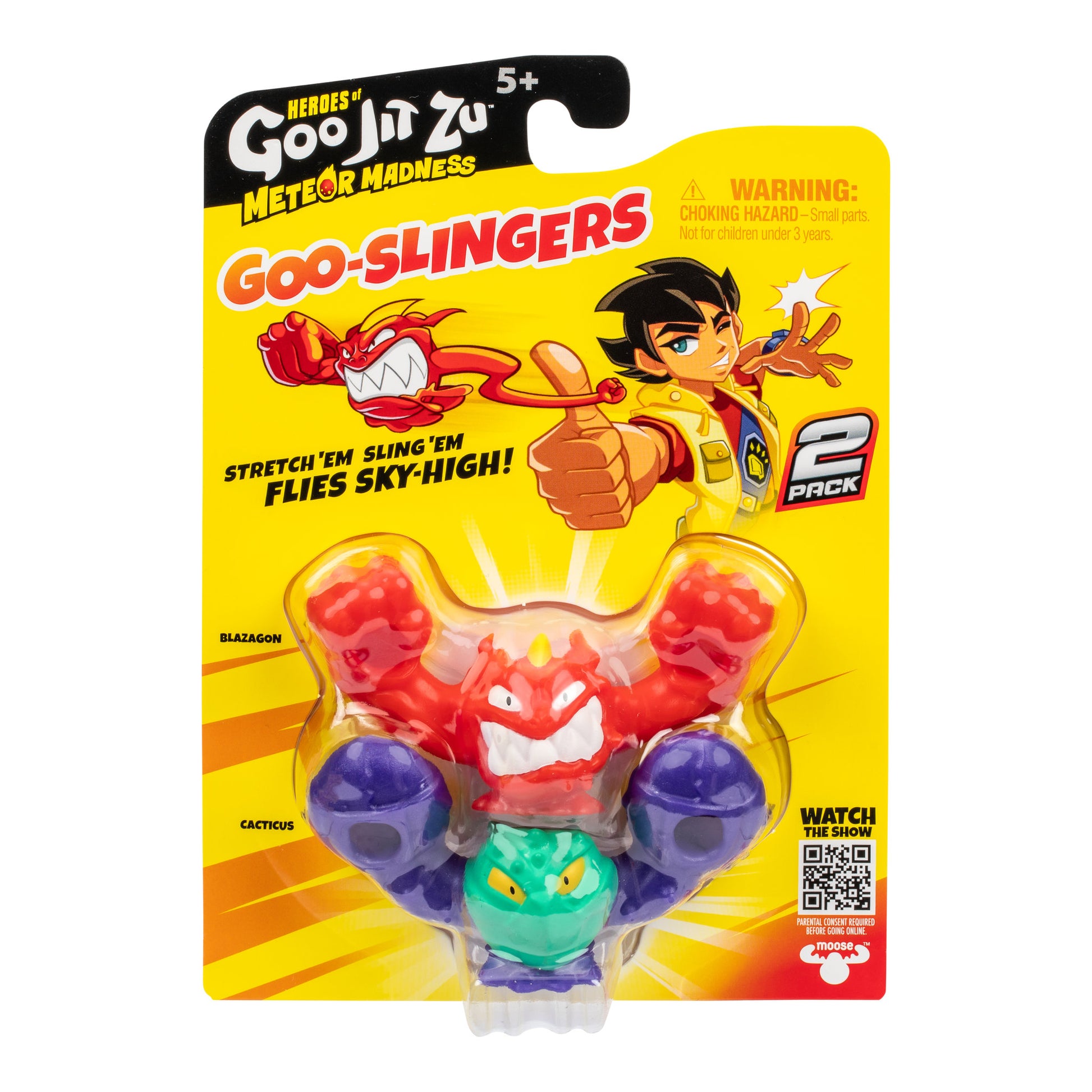 Heroes of Goo Jit Zu Meteor Madness Goo-Slingers Assorted Styles - Toyworld NZ