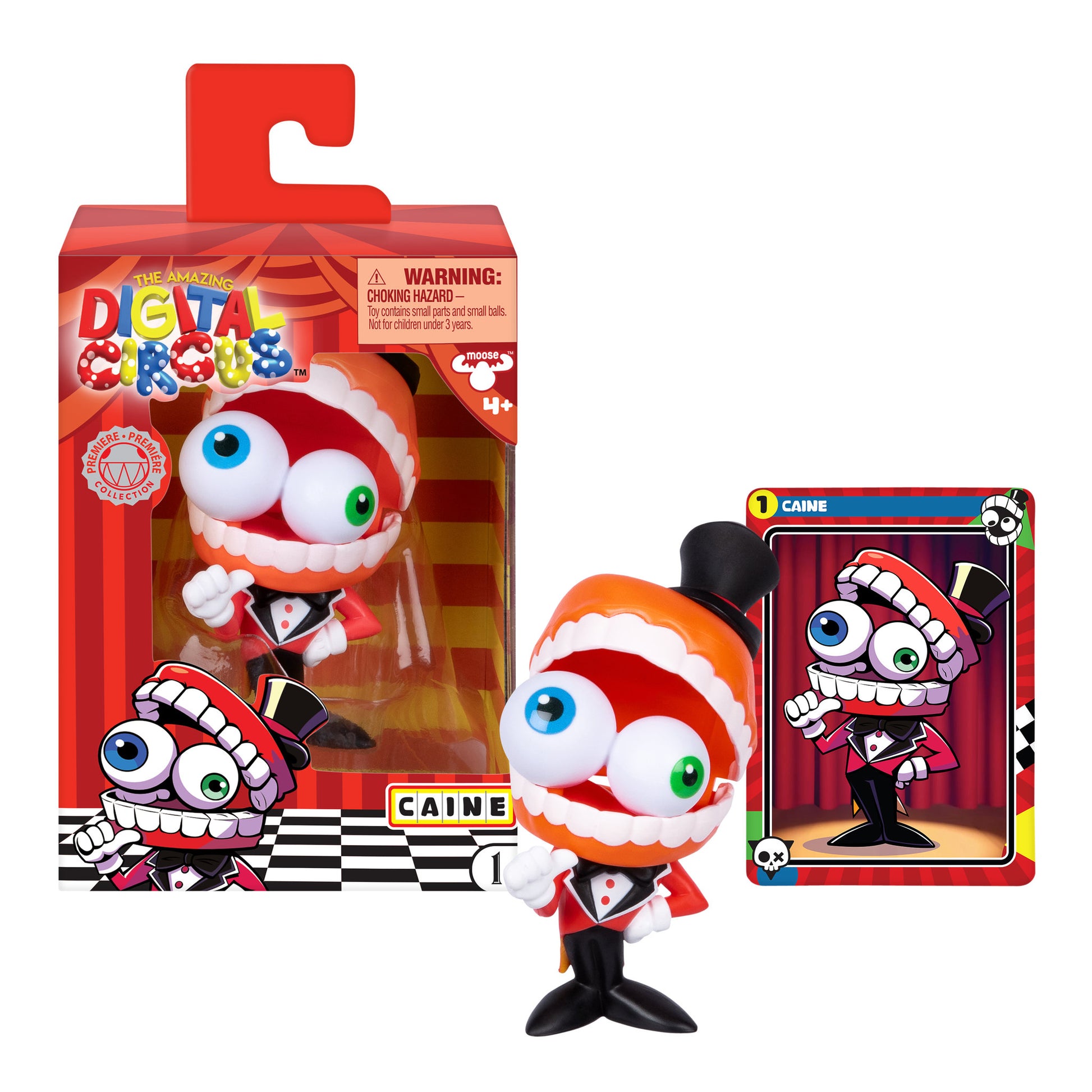 Amazing Digital Circus Official Vinyl Figure - Caine - Toyworld NZ